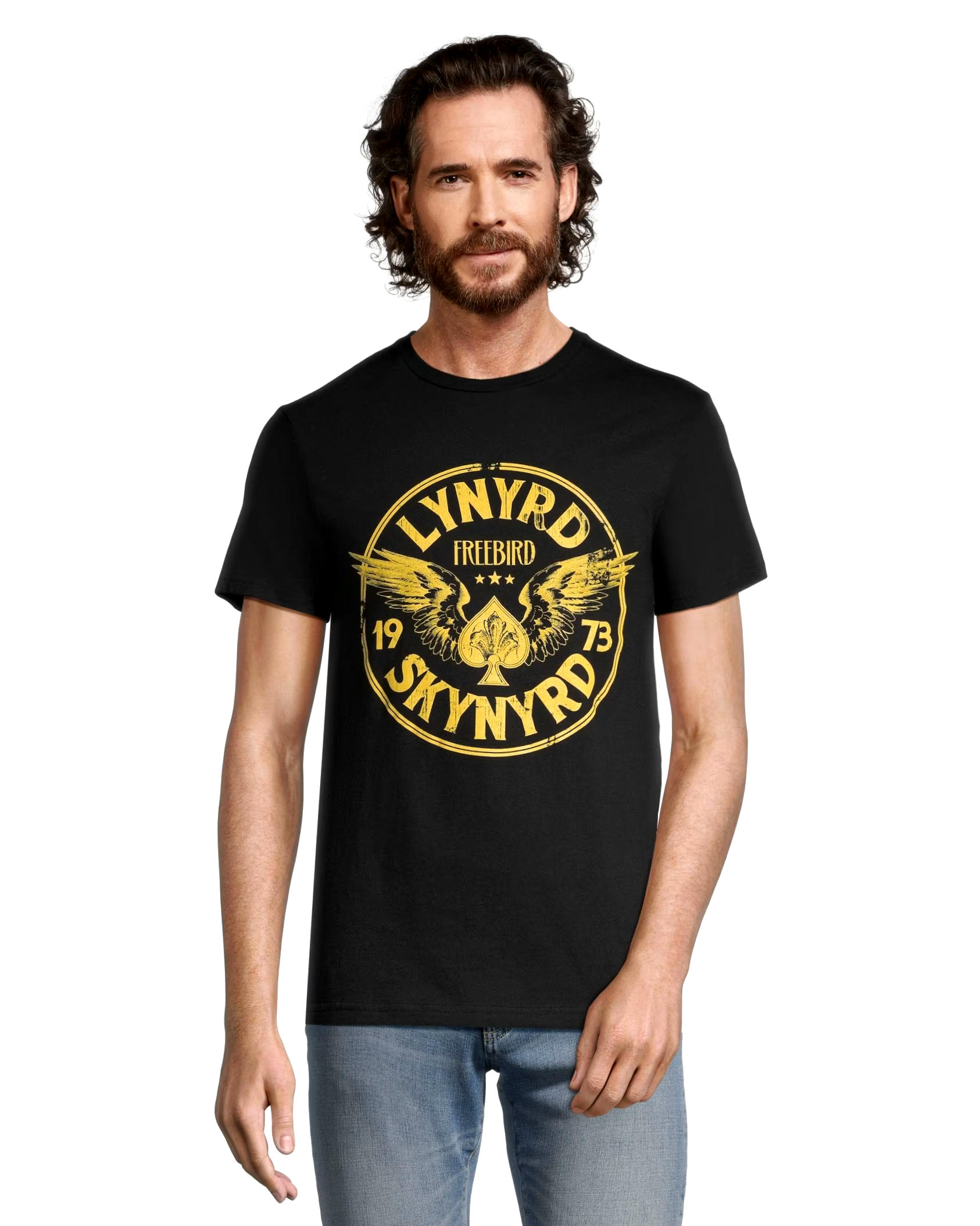 Logo T-Shirts Men's Lynyrd Skynyrd Feebird Graphic Vintage T Shirt