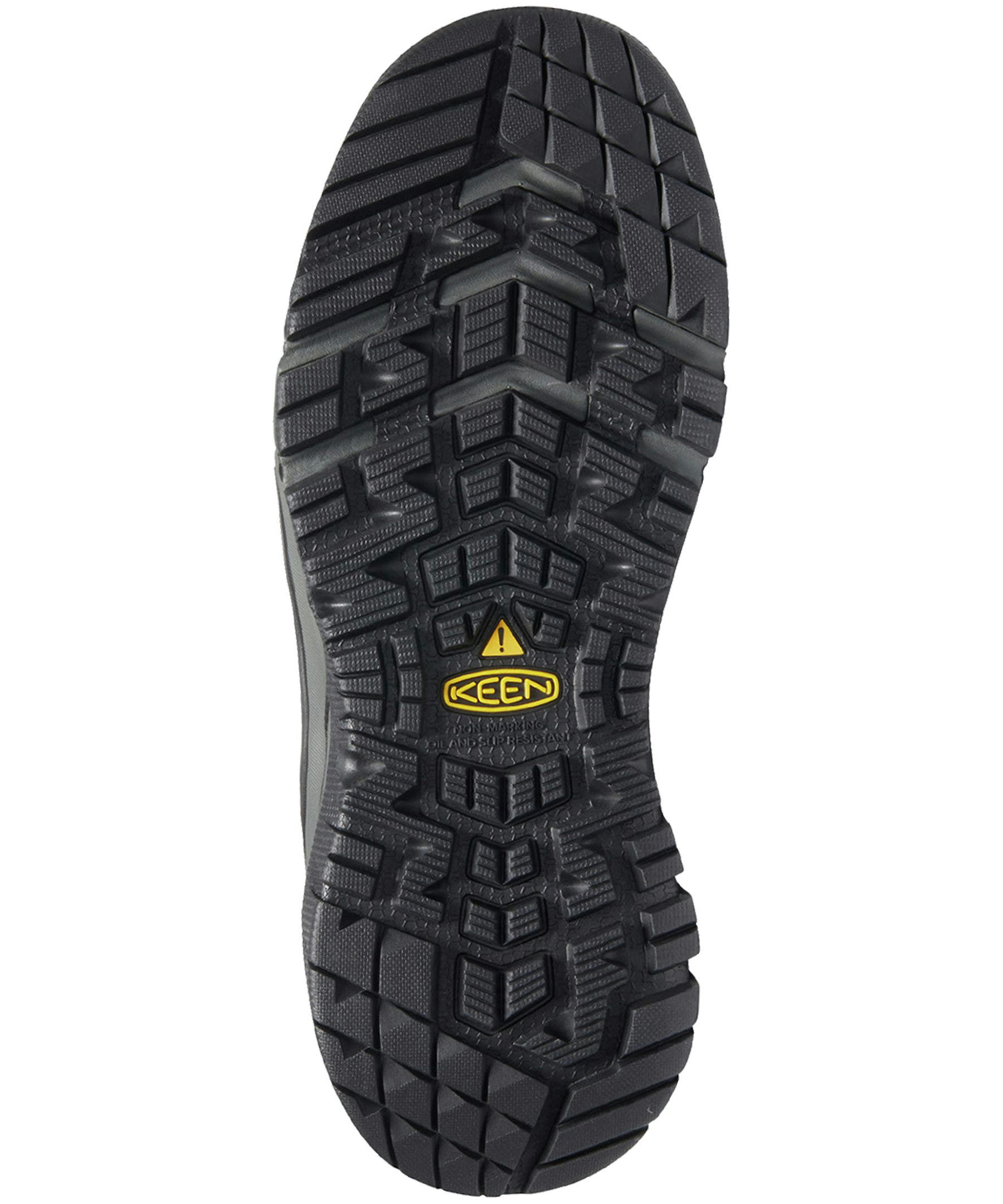 Keen Utility Men's Composite Toe Composite Plate Kansas City Waterproof Low Safety Hiker - Black