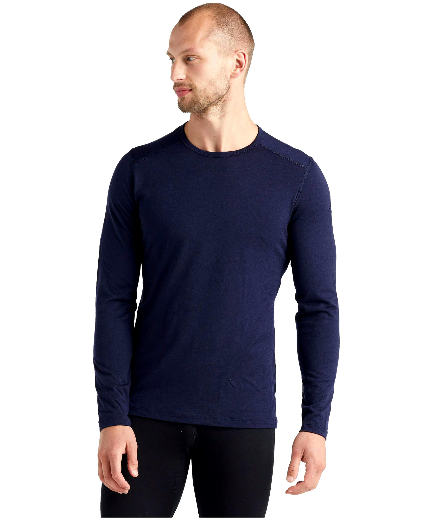Icebreaker Men's 200 Oasis Long Sleeve Crewe Thermal Top