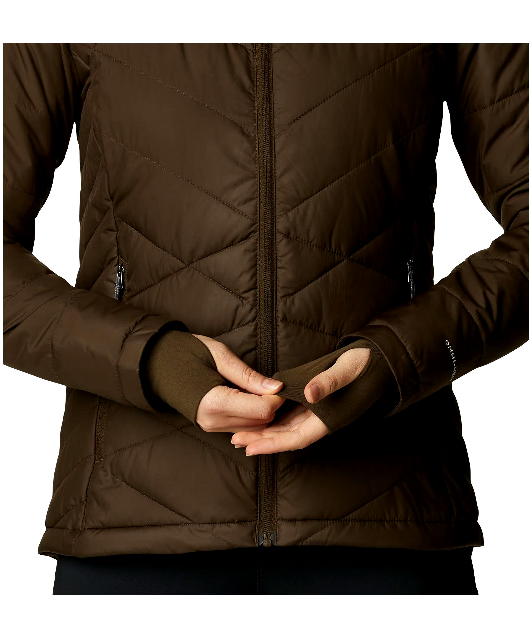 Columbia Women's Heavenly Omni-Heat Water Resistant Insulated Hooded Jacket