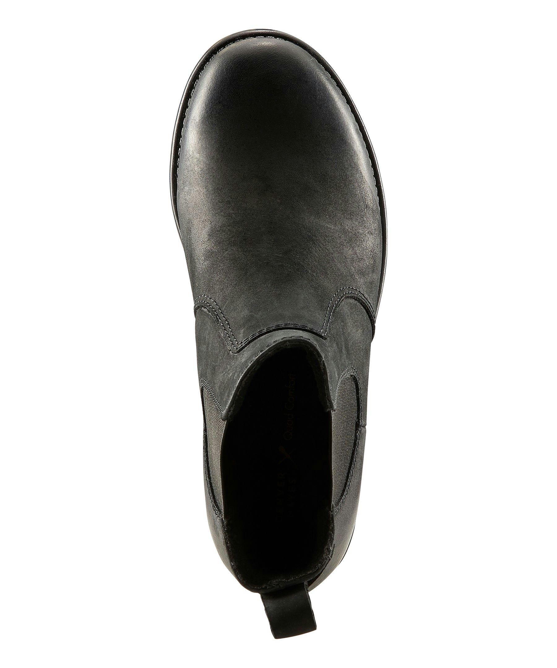 Denver Hayes Women's Ainsley Quad Comfort Chelsea Leather Boots