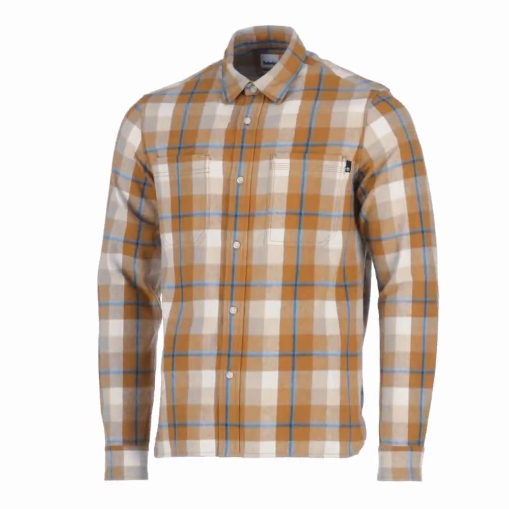 Timberland Men's Regular Fit Windham Heavy Flannel Shirt