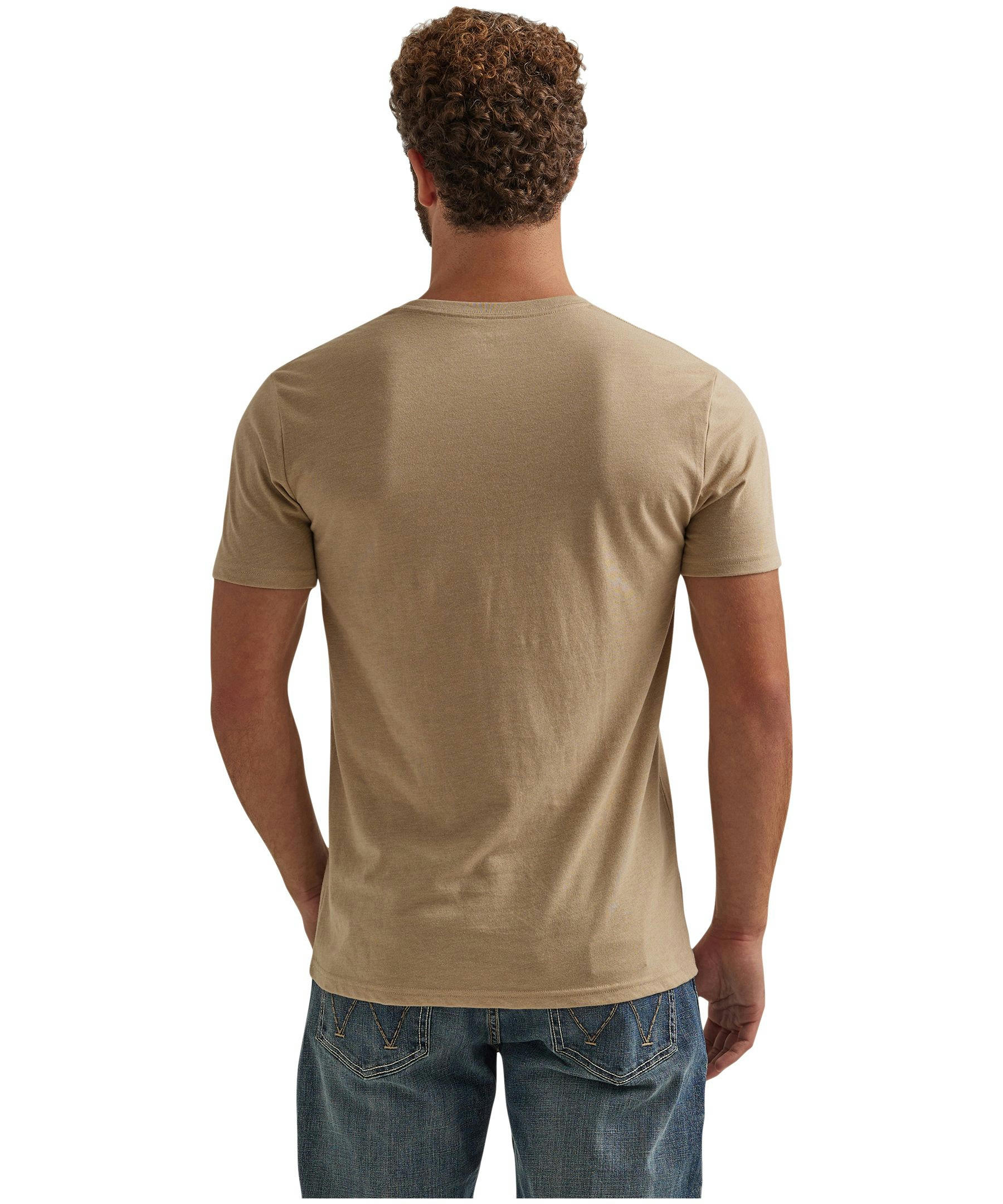 Wrangler Men's Rope Graphic Logo Short Sleeve T Shirt