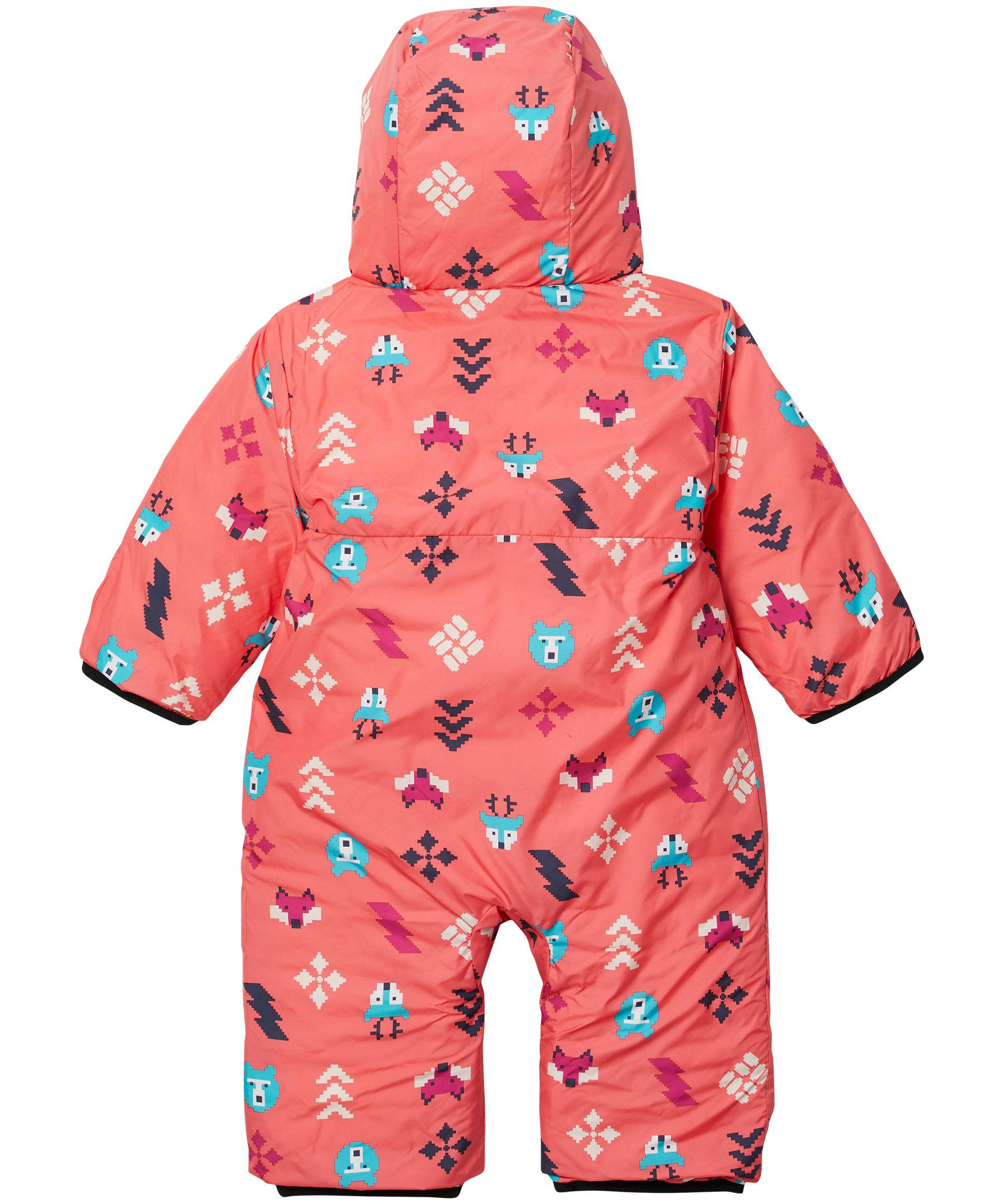 Columbia Infant Girls' Powder Lite Reversible Bunting Suit