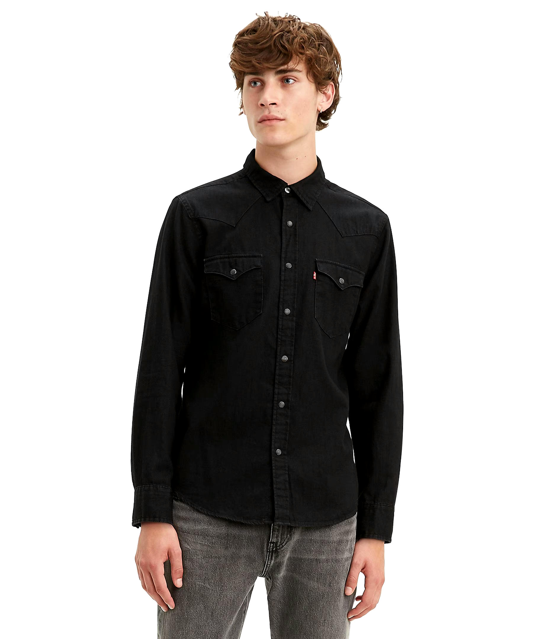 Levi's Men's Barstow Cotton Twill Classic Fit Long Sleeve Western Shirt