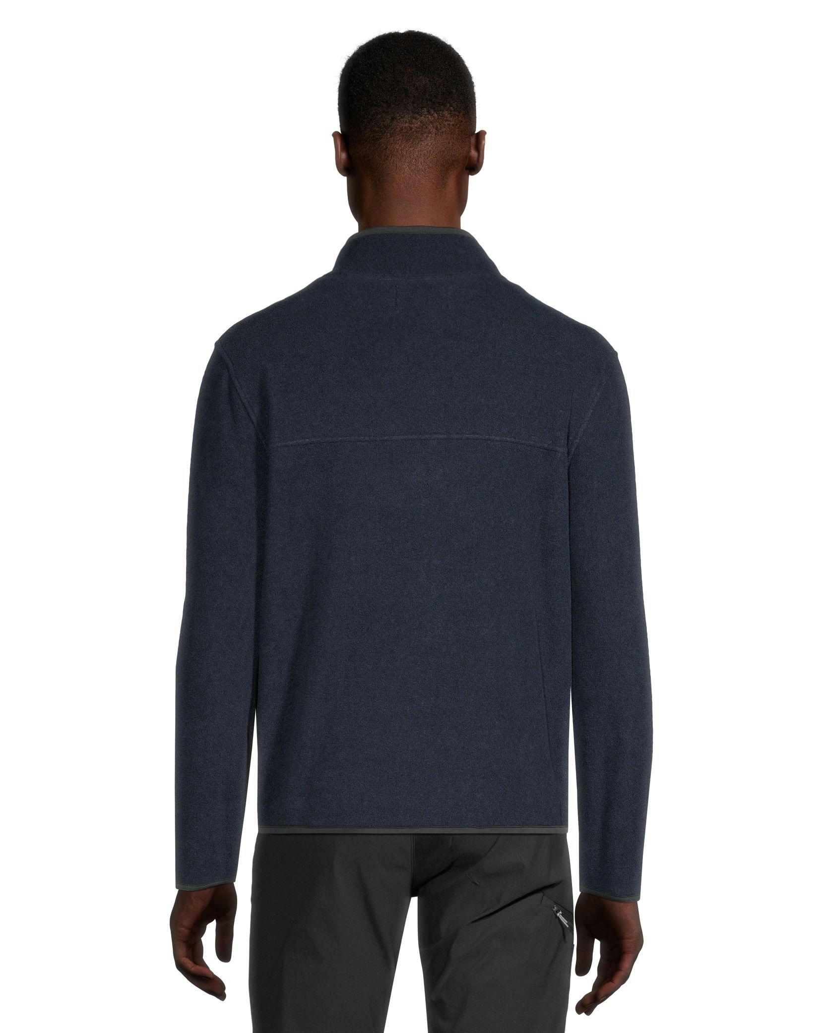 WindRiver Men's Outdoor Fleece Quarter Snap Mockneck