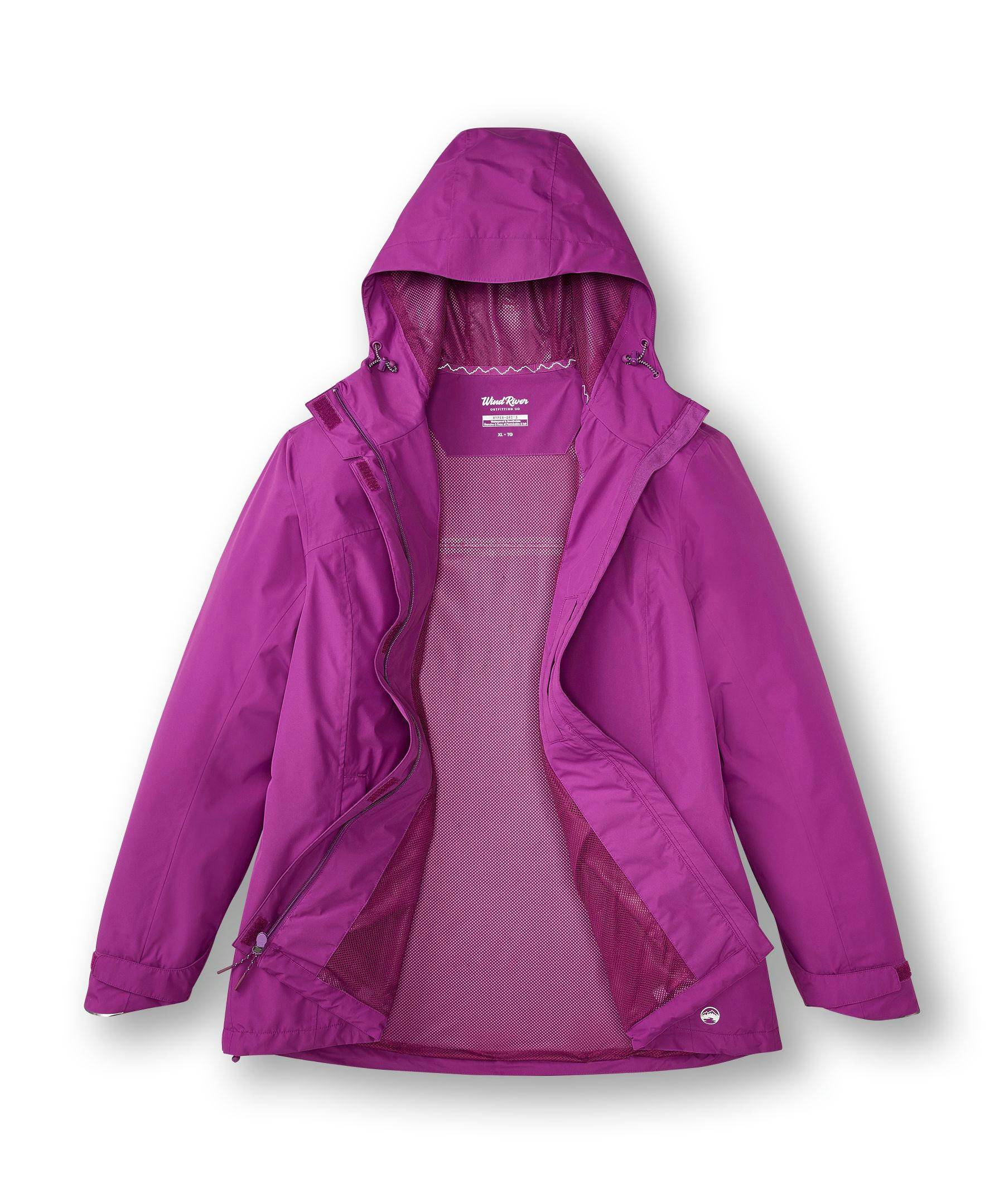 WindRiver Women's  Hyper-Dri 3 Donwpour 2L Rain Jacket