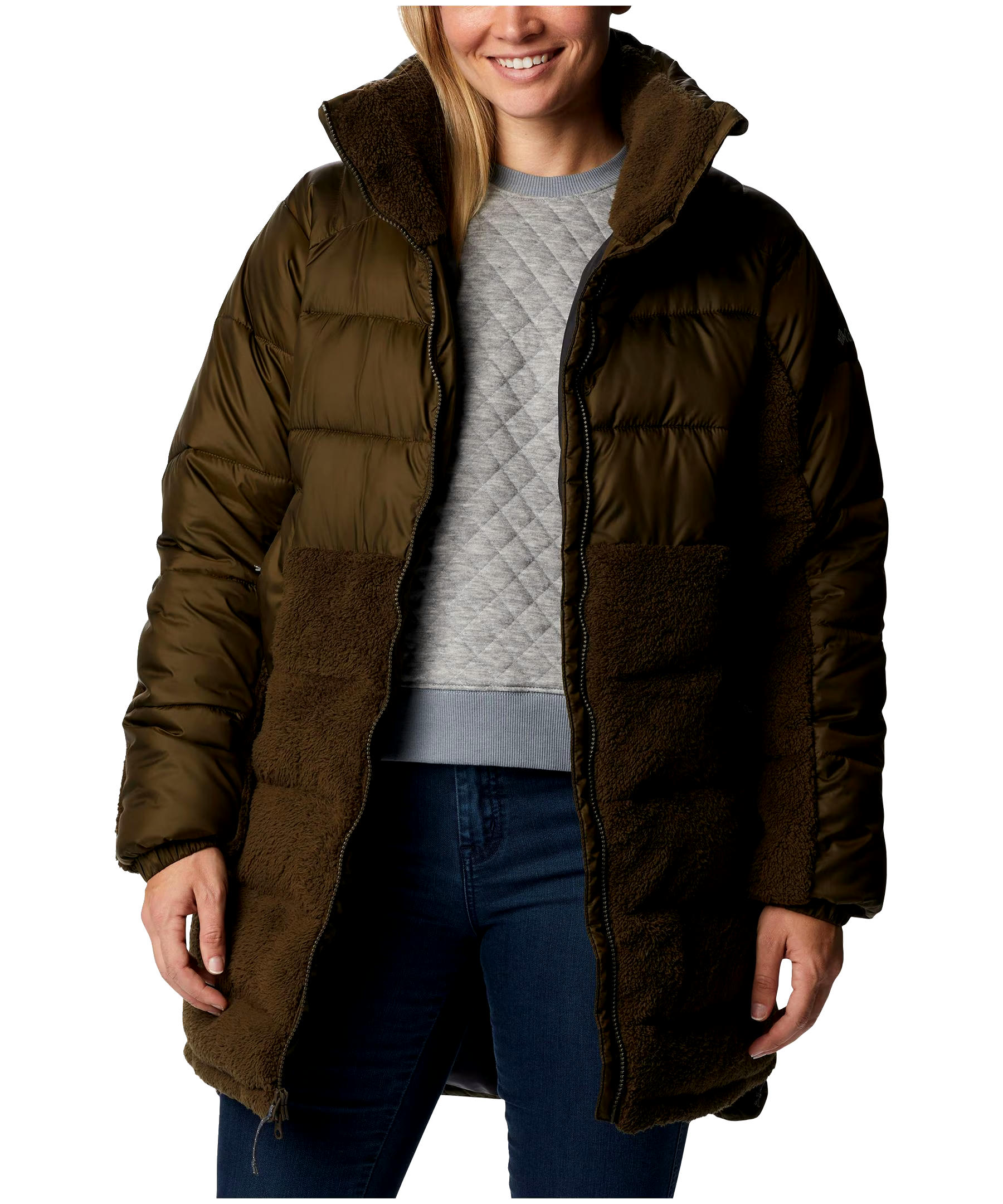 Columbia Women's Lead Better Point Long Insulated Jacket