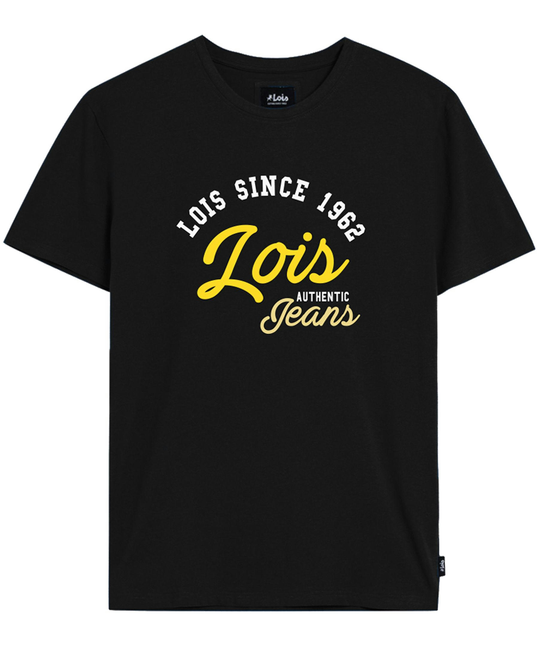 Lois Men's Dean Yellow Graphic T Shirt
