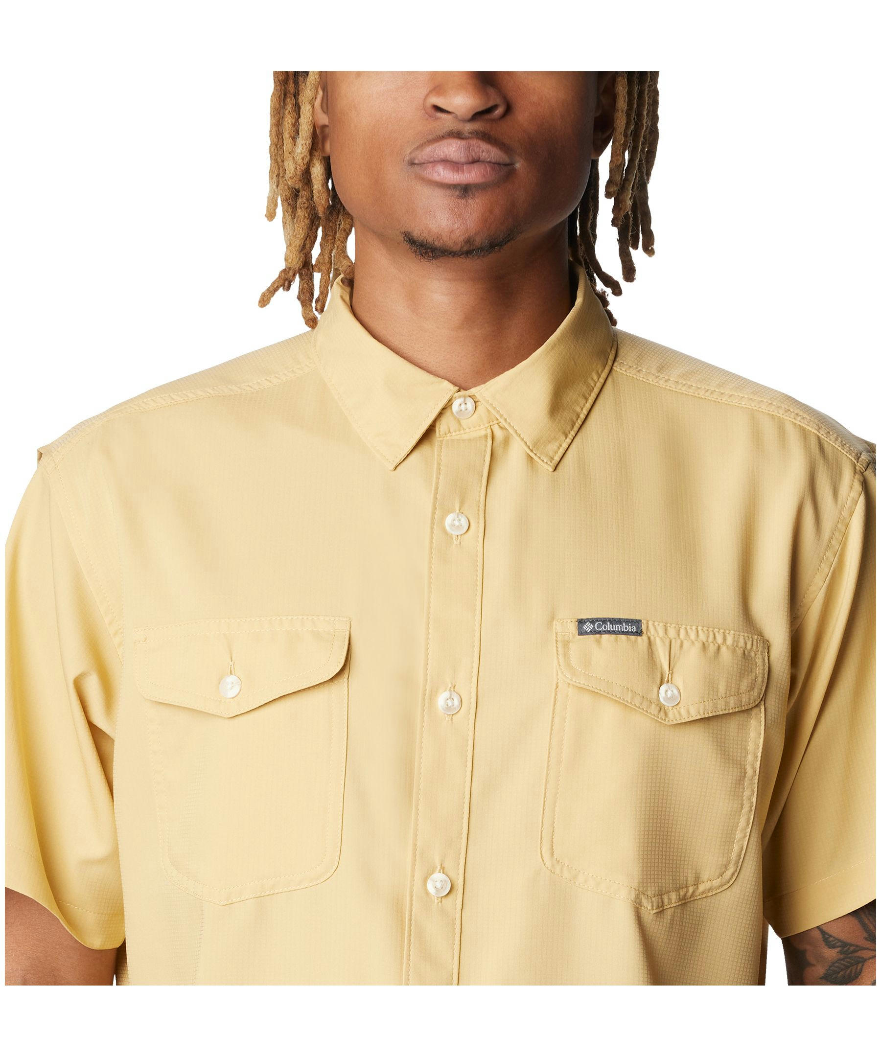 Columbia Men's Utilizer Omni-Shade™ Short Sleeve Solid Shirt