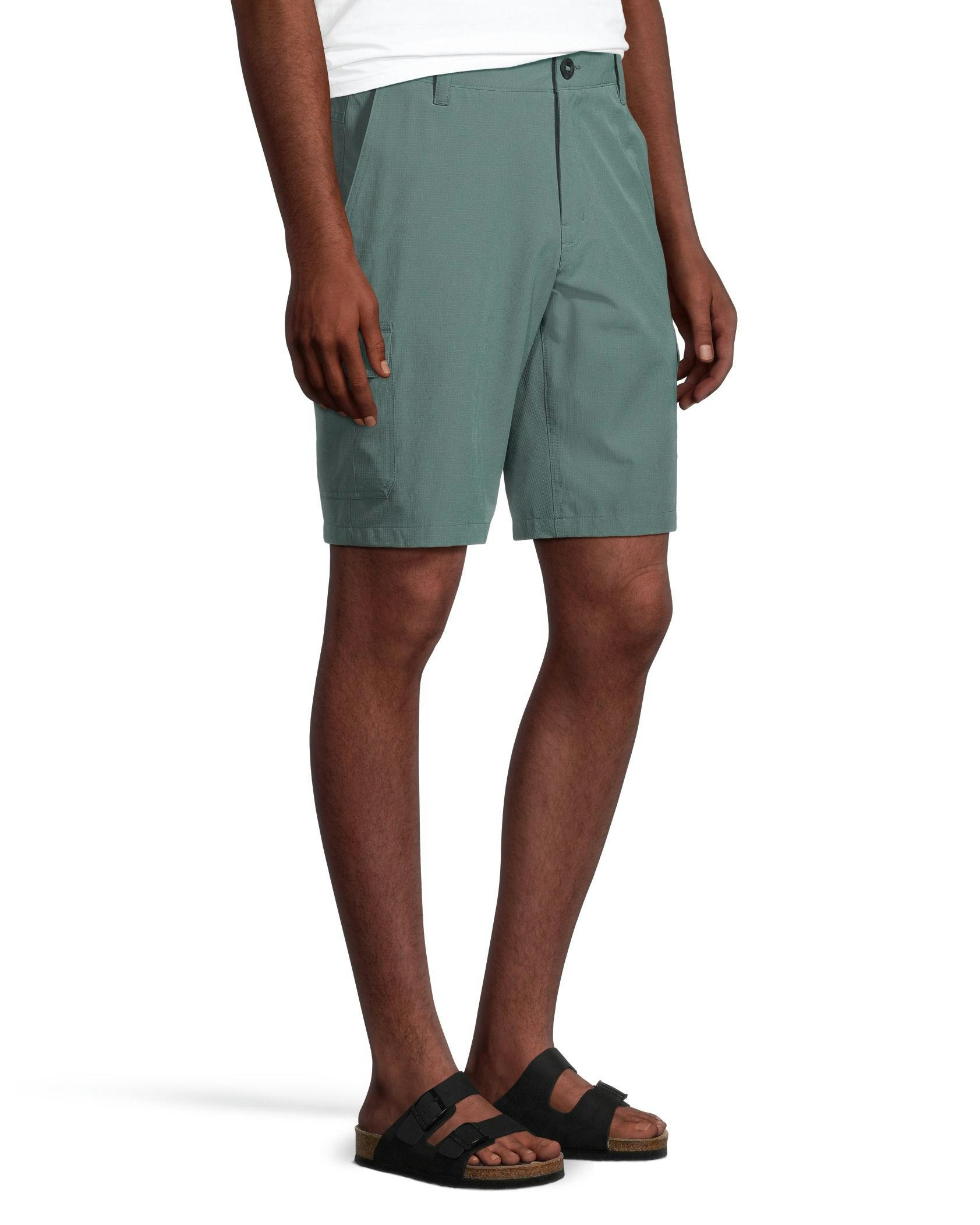 Farwest Men's Stretch Ripstop Cargo Hybrid Shorts