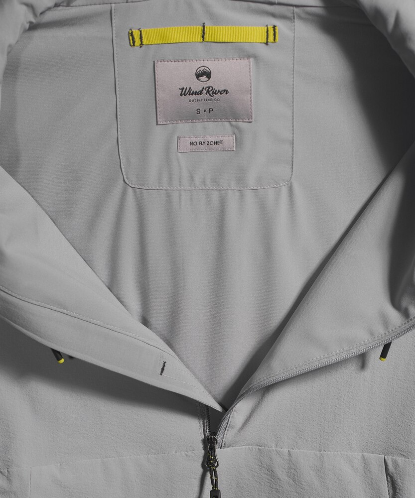 WindRiver Men's Tick and Mosquito Repellent Quarter Zip Pullover Hoodie