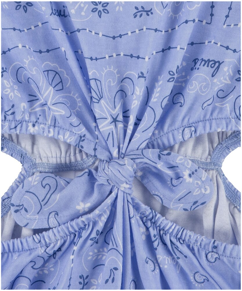 Levi's Girls' Knit Cut-Out Paisley Print Sleeveless Dress