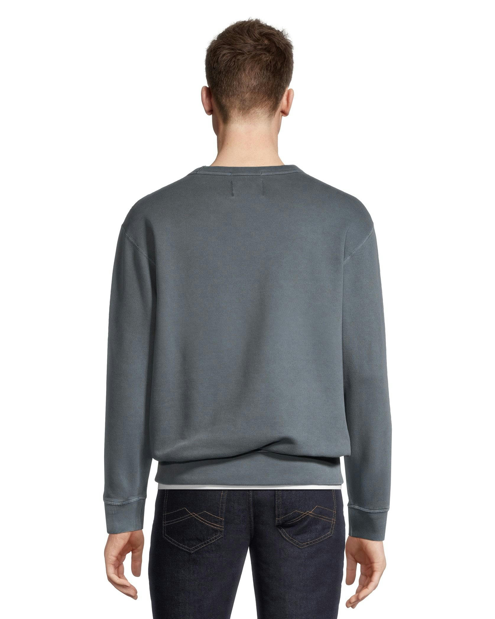 WindRiver Men's Original Fleece Cotton Crewneck Sweatshirt