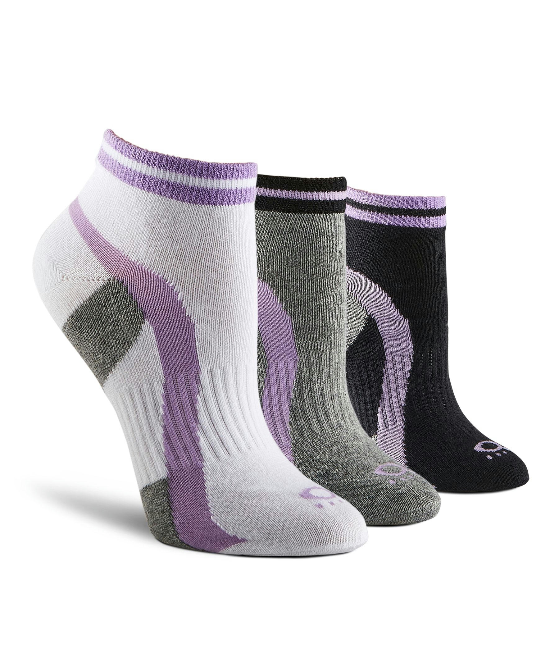 Shambhala Women's 3-Pack Arch Support Anklet Socks