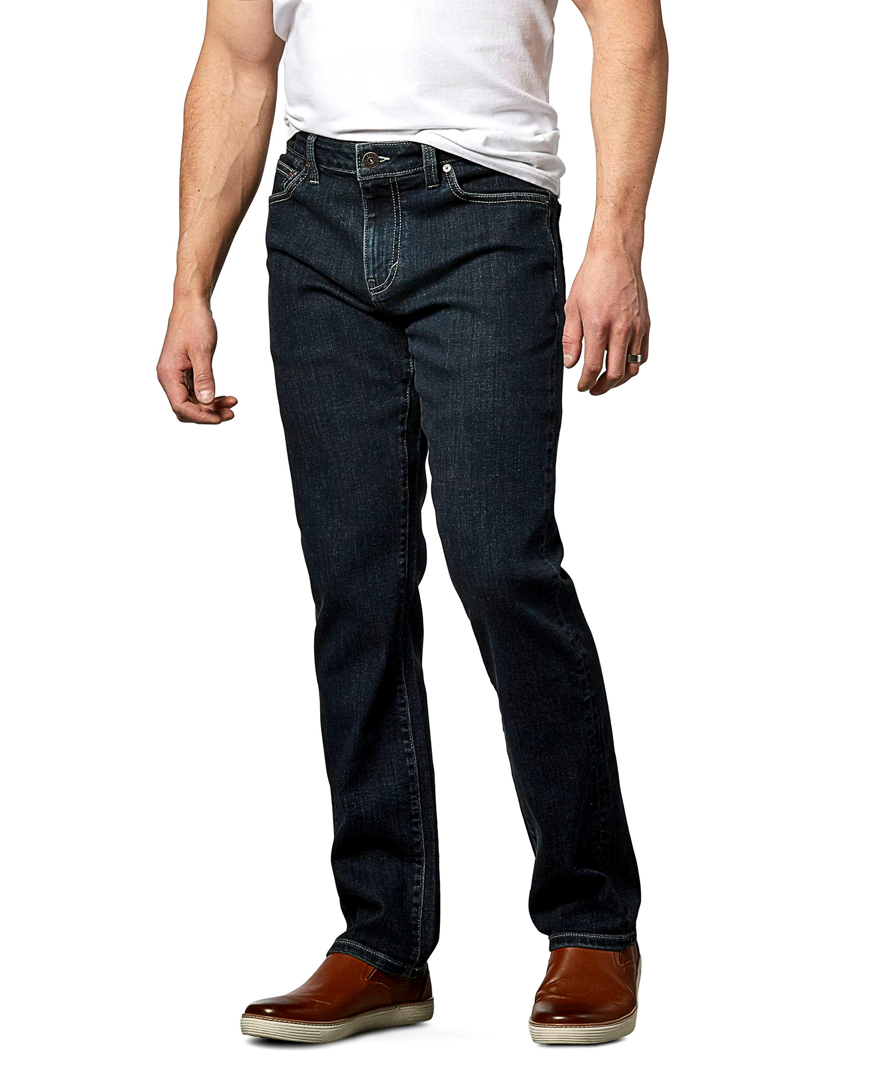 Denver Hayes Men's FLEXTECH Straight Fit Stretch Jeans