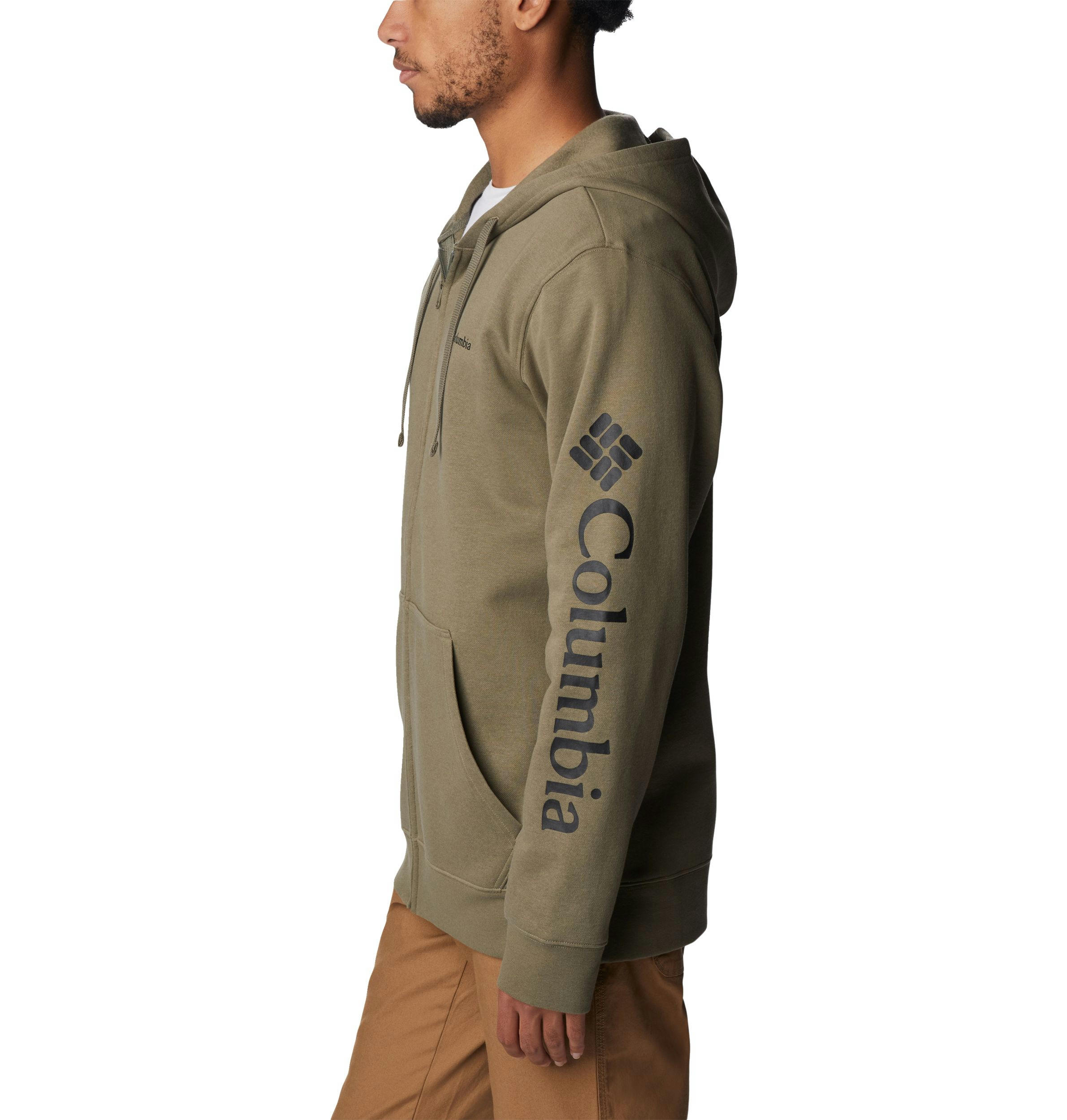 Columbia Men's Trek Full-Zip Split Kangaroo Pocket Hoodie