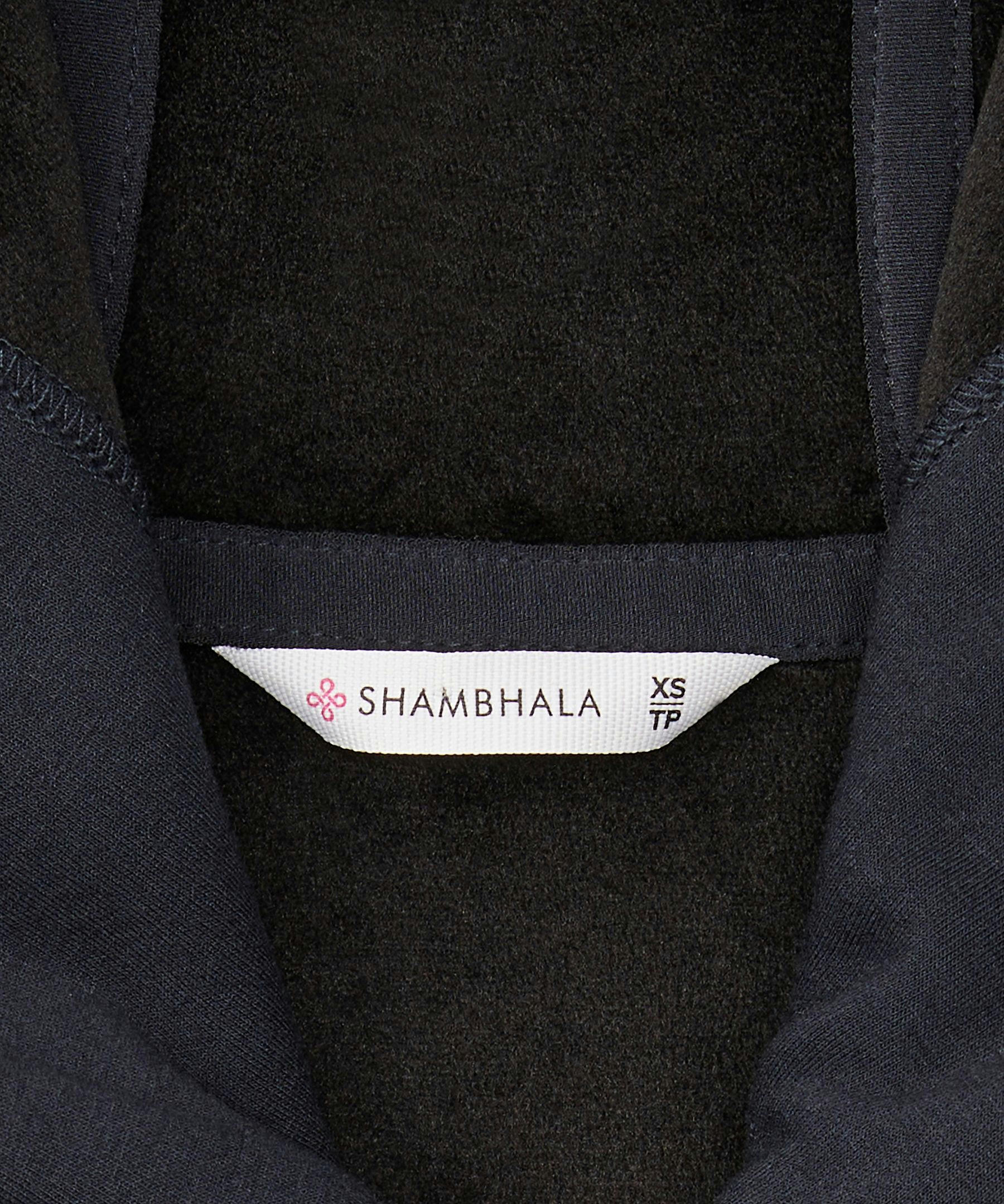 Shambhala Women's Velour Lined Full Zip Hoodie