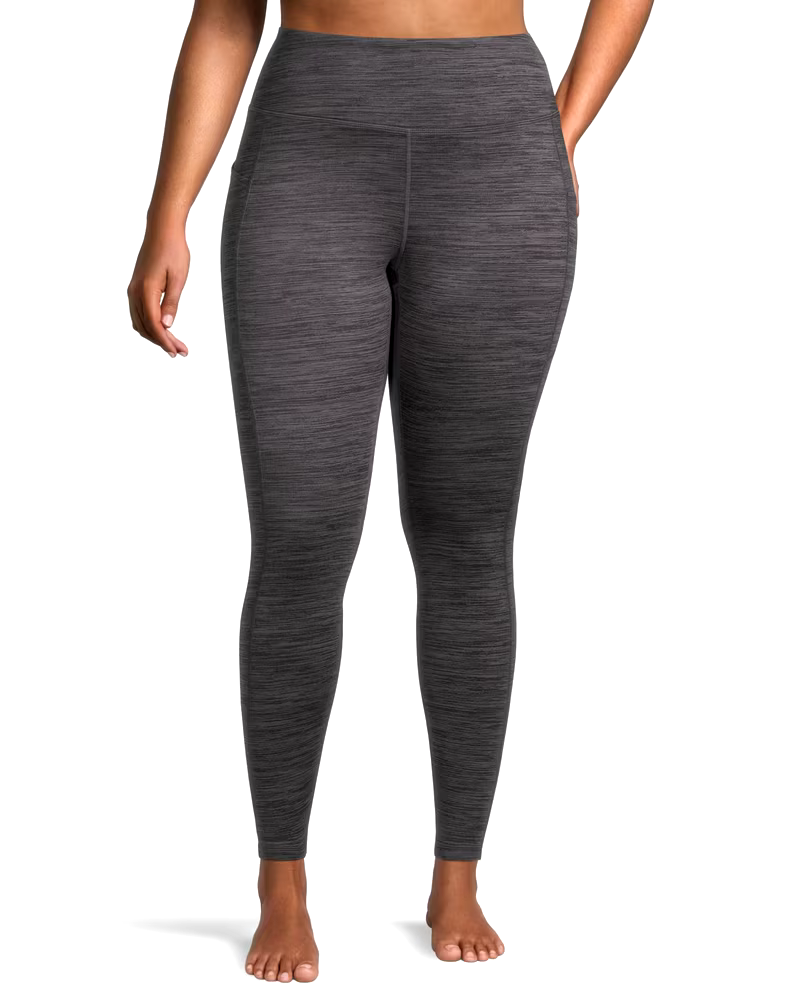 Shambhala Women's High Rise Live-In Warmth Brushed Leggings with Side Pocket - Full Length