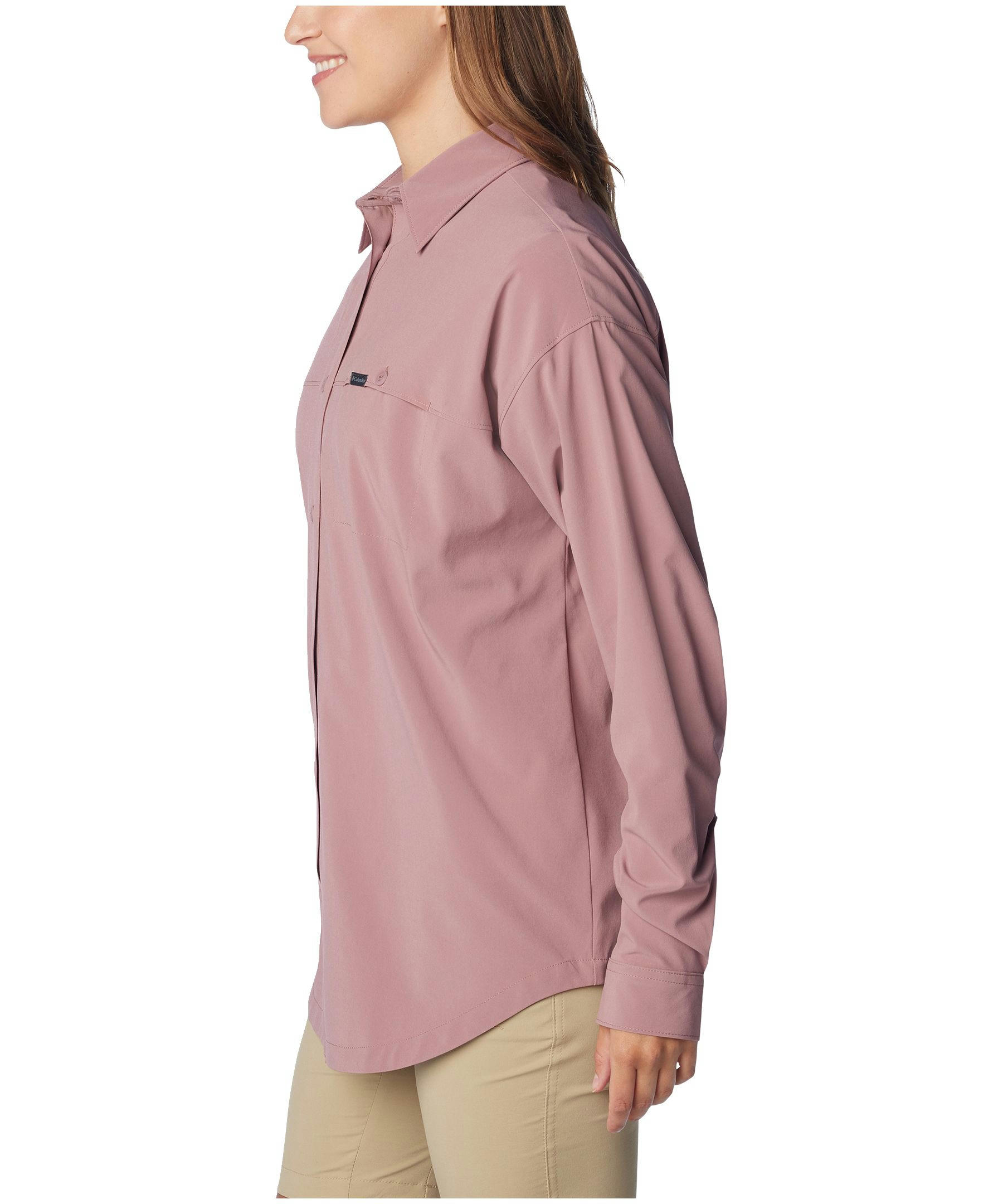 Columbia Women's Boundless Trek Omni-Shade™ Long Sleeve Button Down Shirt