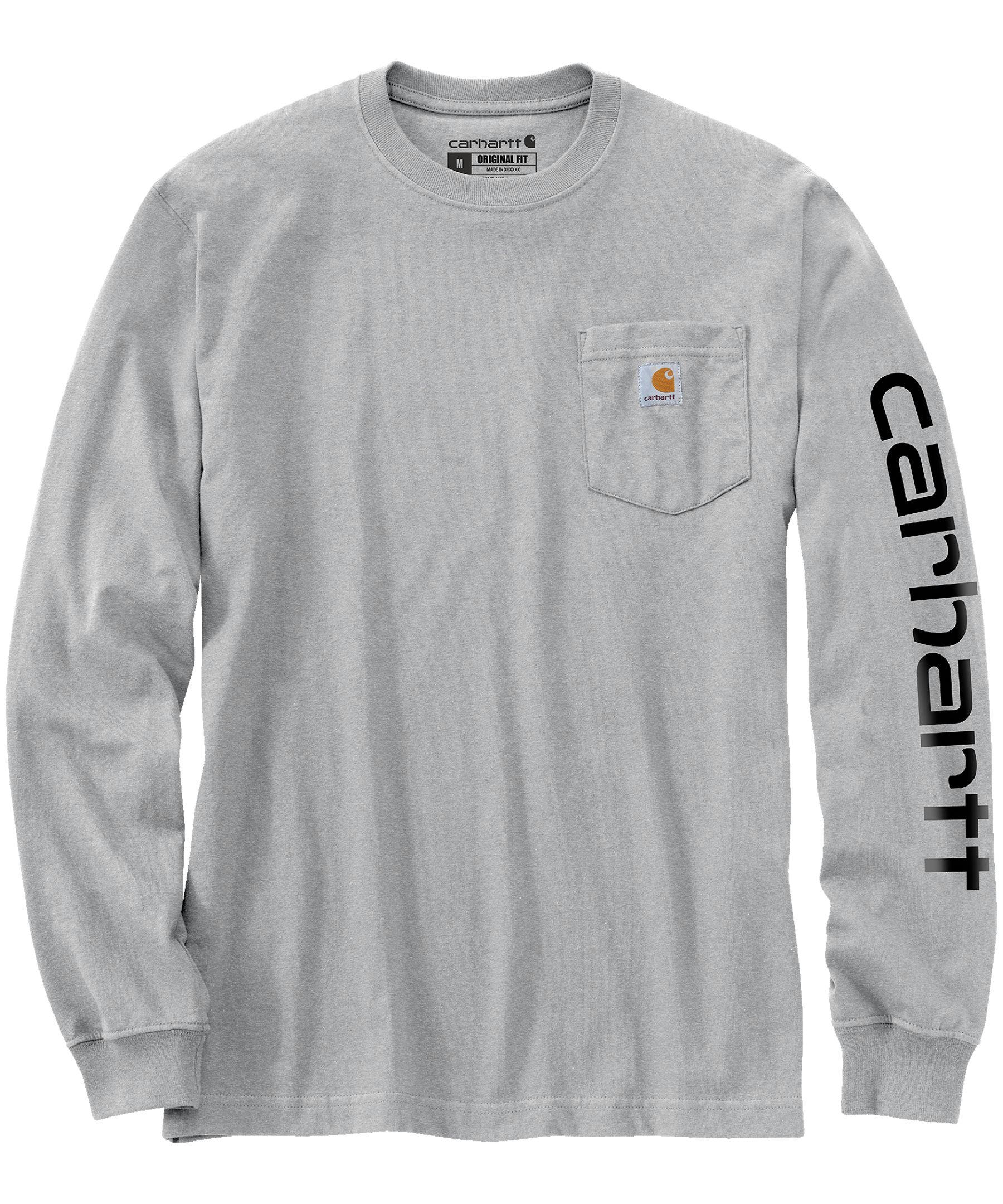 Carhartt Men's Sleeve Logo Leaf Graphic T Shirt