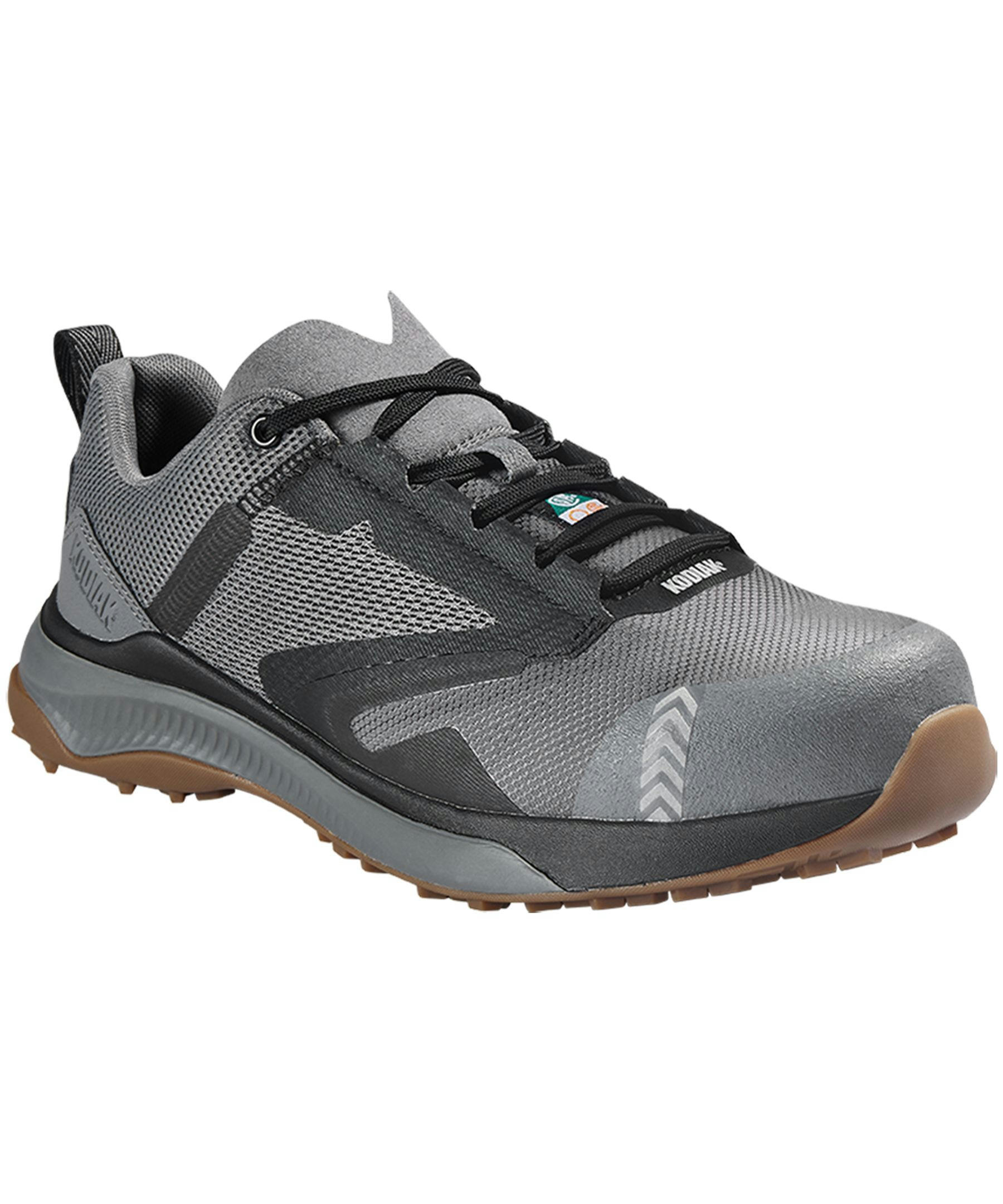 Kodiak Men's Quicktrail Low Composite Toe Composite Plate OrthoLite ComfortZone Safety Hikers