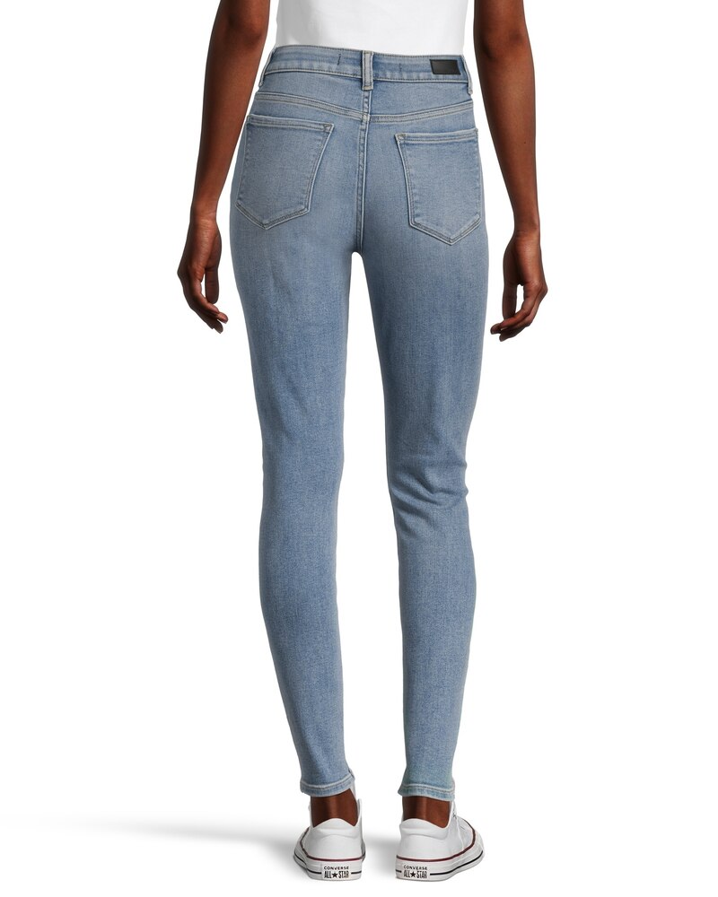 Denver Hayes Women's High Rise Skinny Jeans - Medium Indigo Wash