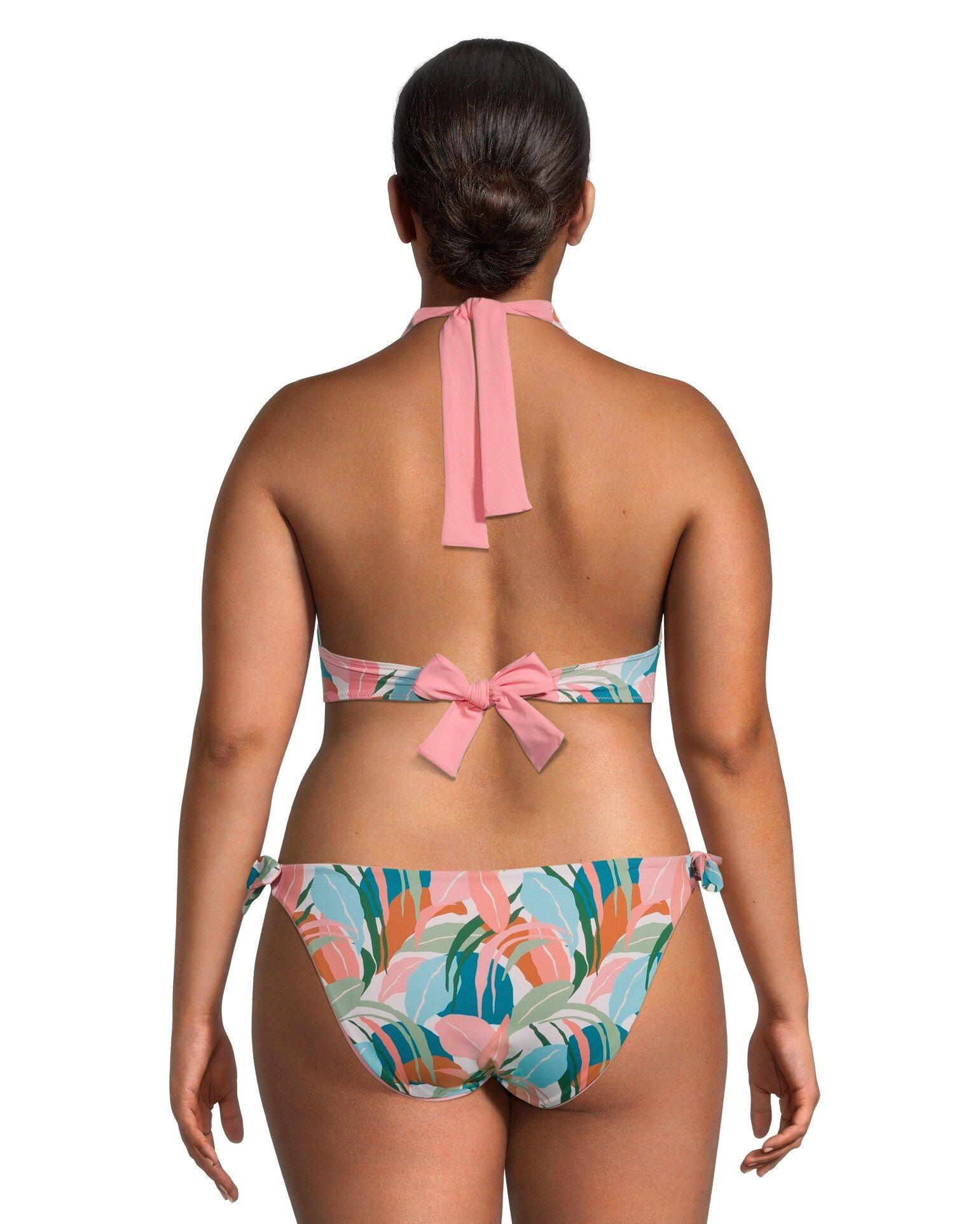 Women's Reversible Halter Bikini Swim Top