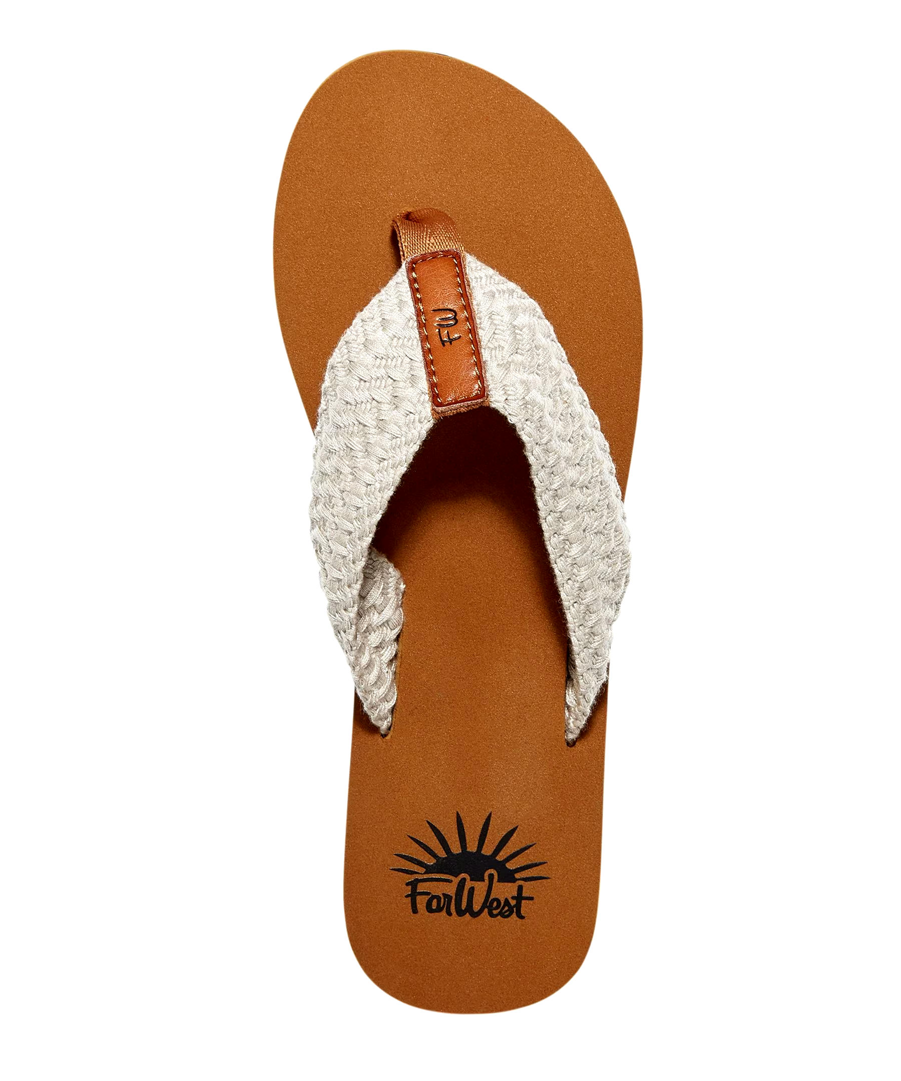 FarWest Women's Waves Comfort Flip Flops