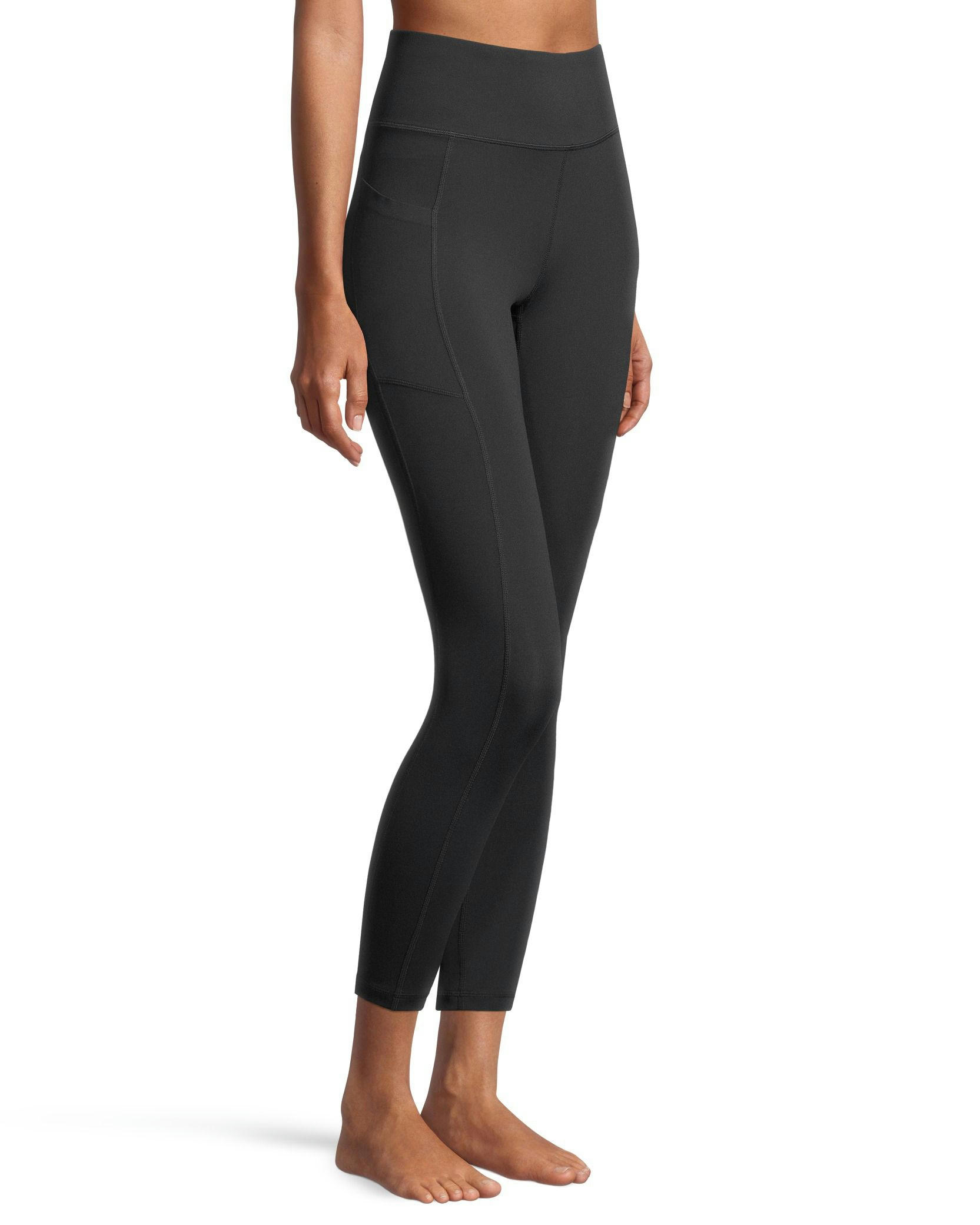 Shambhala Women’s High Rise Live-in Comfort Legging with Side Pocket - 7/8 Length