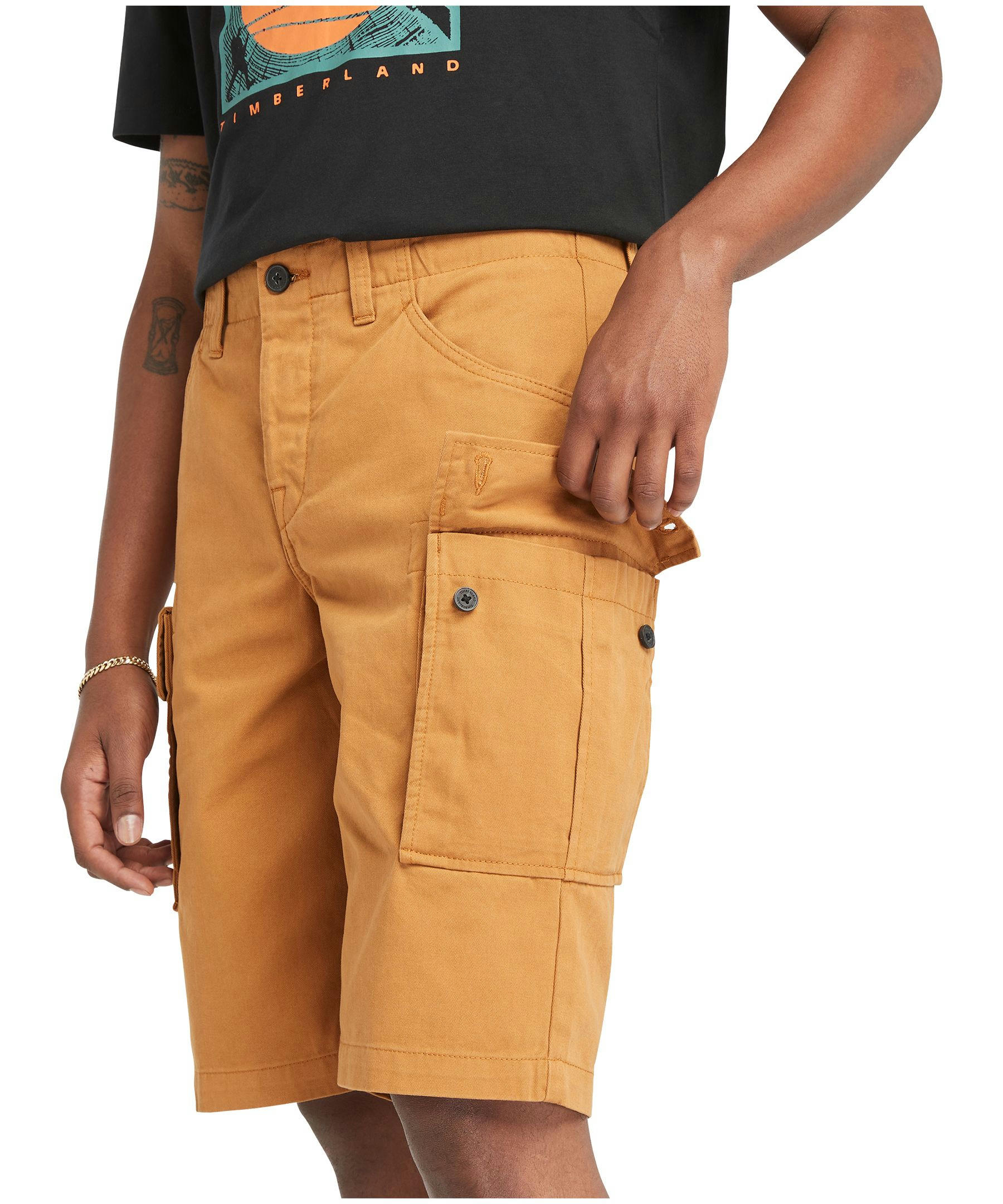 Timberland Men's Bookline Twill Cargo Shorts