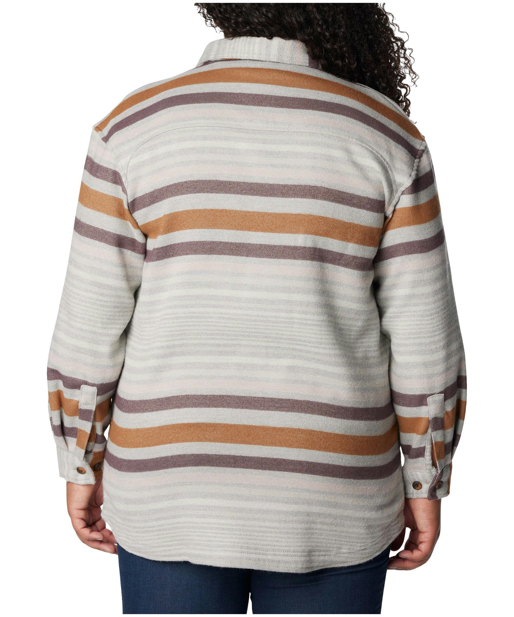 Columbia Women's Calico Basin Casual Fit Long Sleeve Shacket