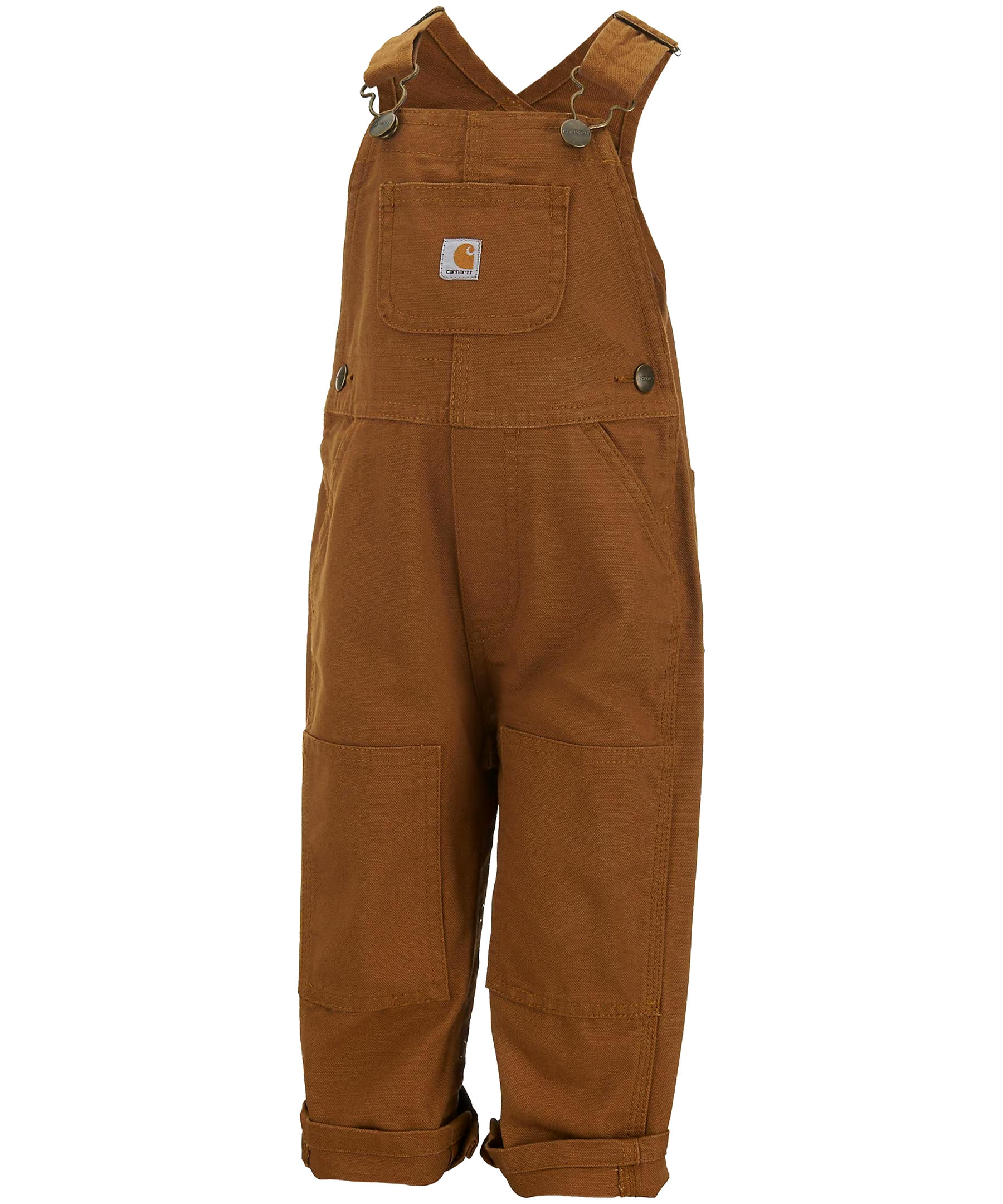 Carhartt Kids' Unisex Canvas Bib Overalls