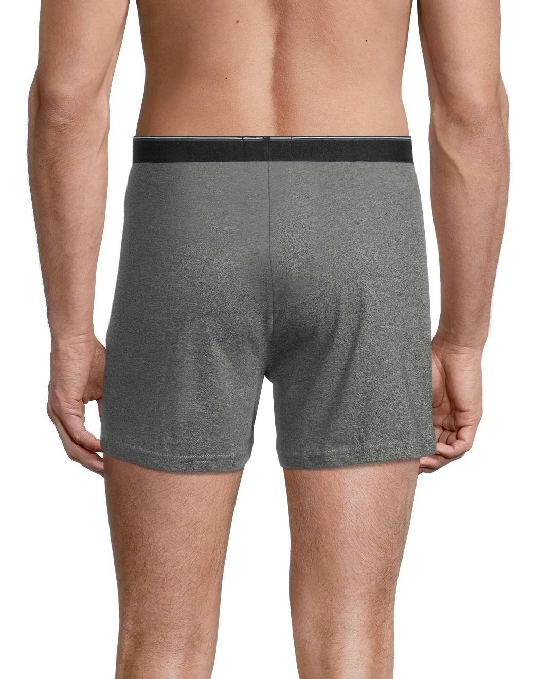 Denver Hayes Men's 2 Pack Yarn Dye Loose Fit Boxer Briefs