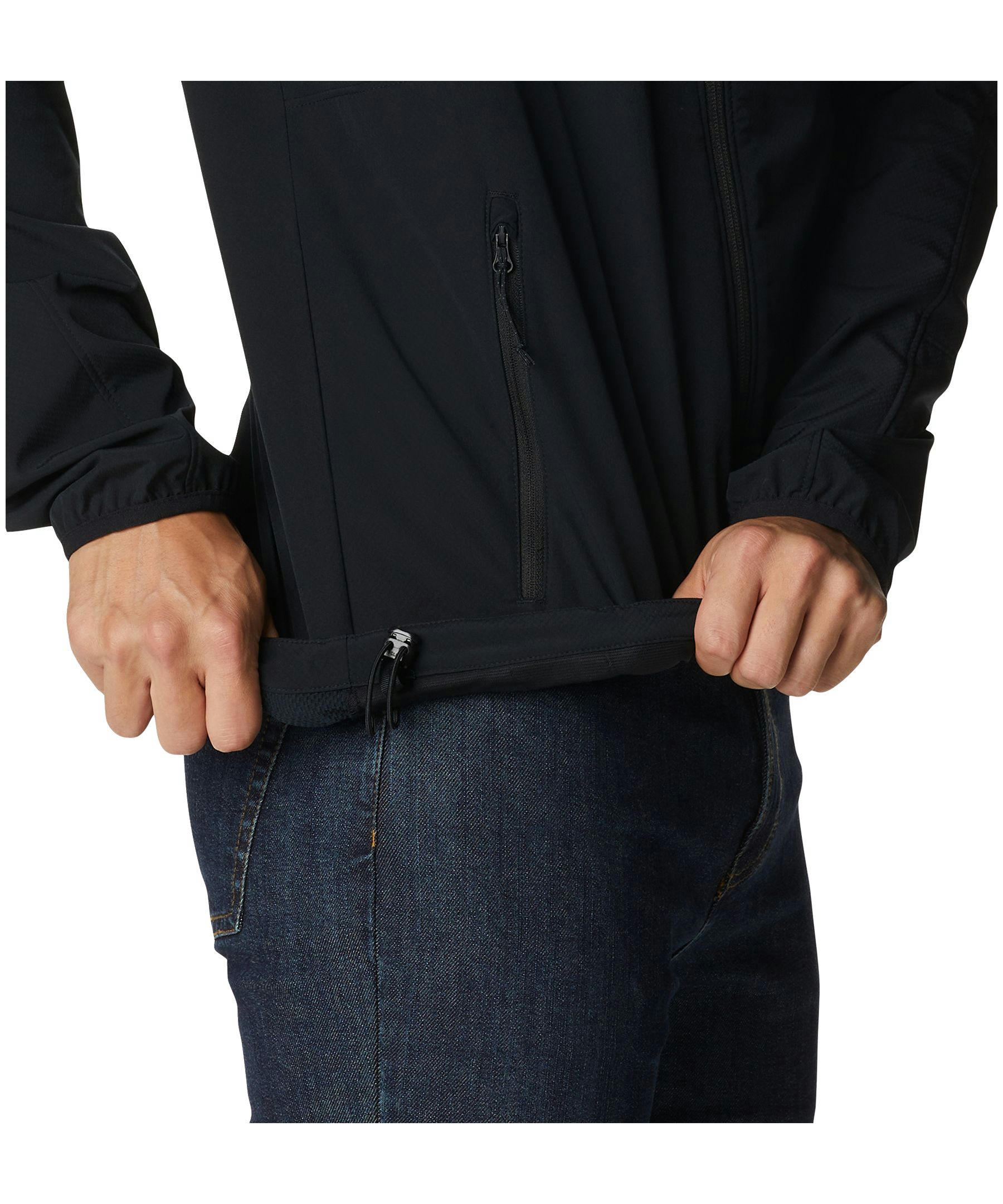 Columbia Men's Tall Heights Water and Wind Resistant Softshell Jacket