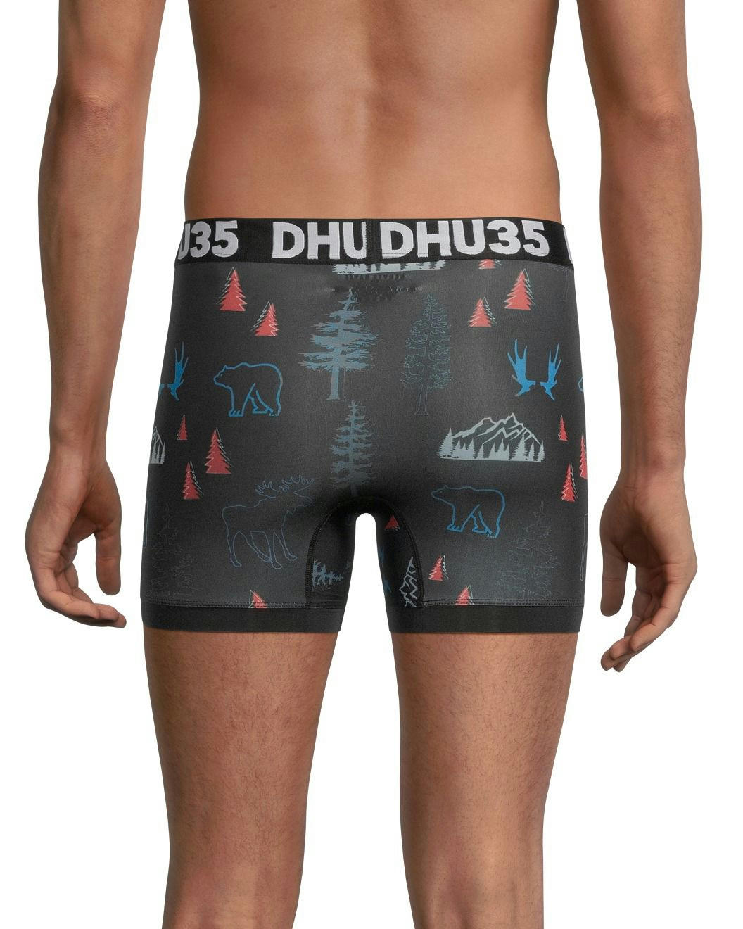 Denver Hayes Men's Microfibre Ombre Boxer Briefs Underwear