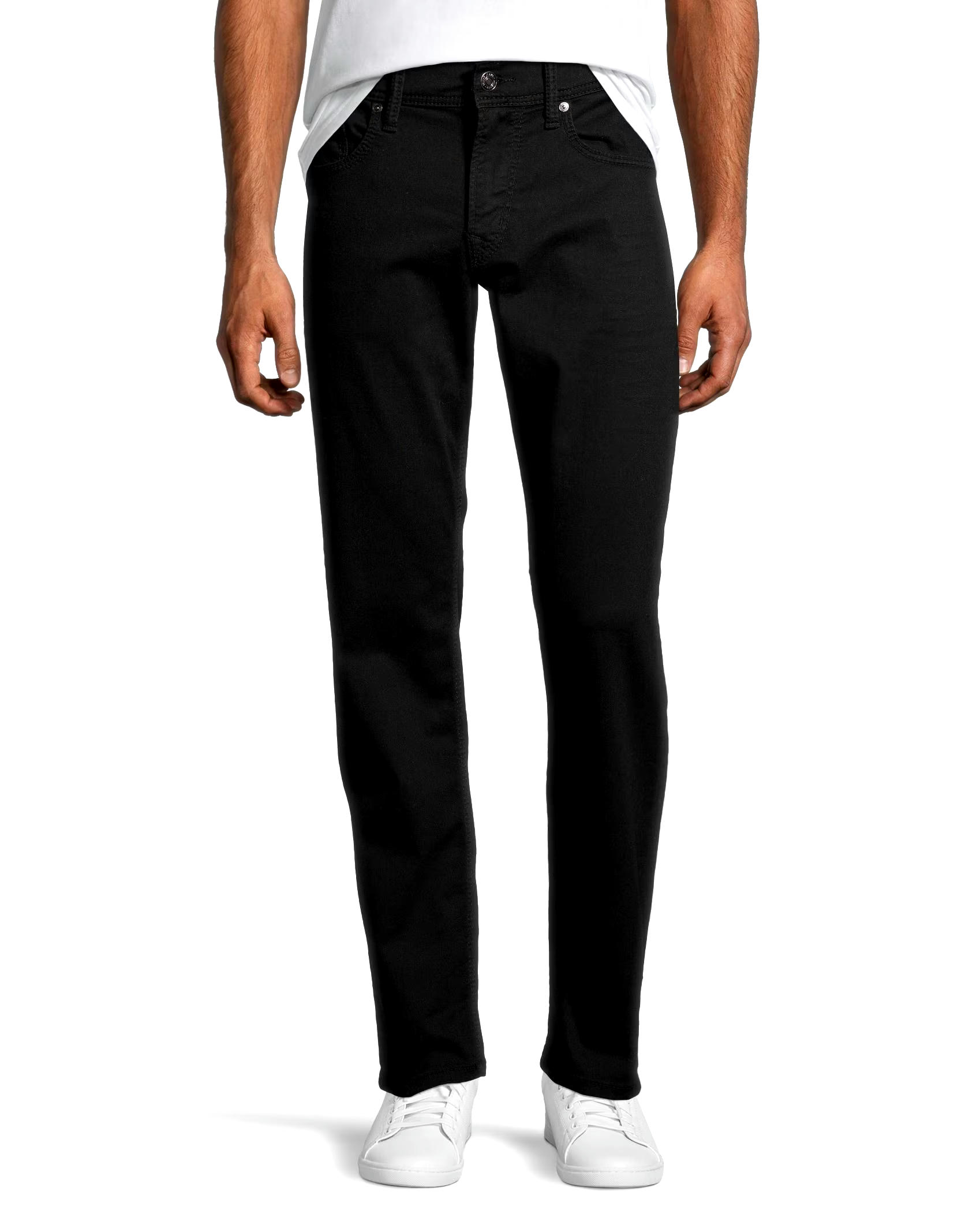 Silver Men's Eddie Relaxed Fit Tapered Jeans - Black