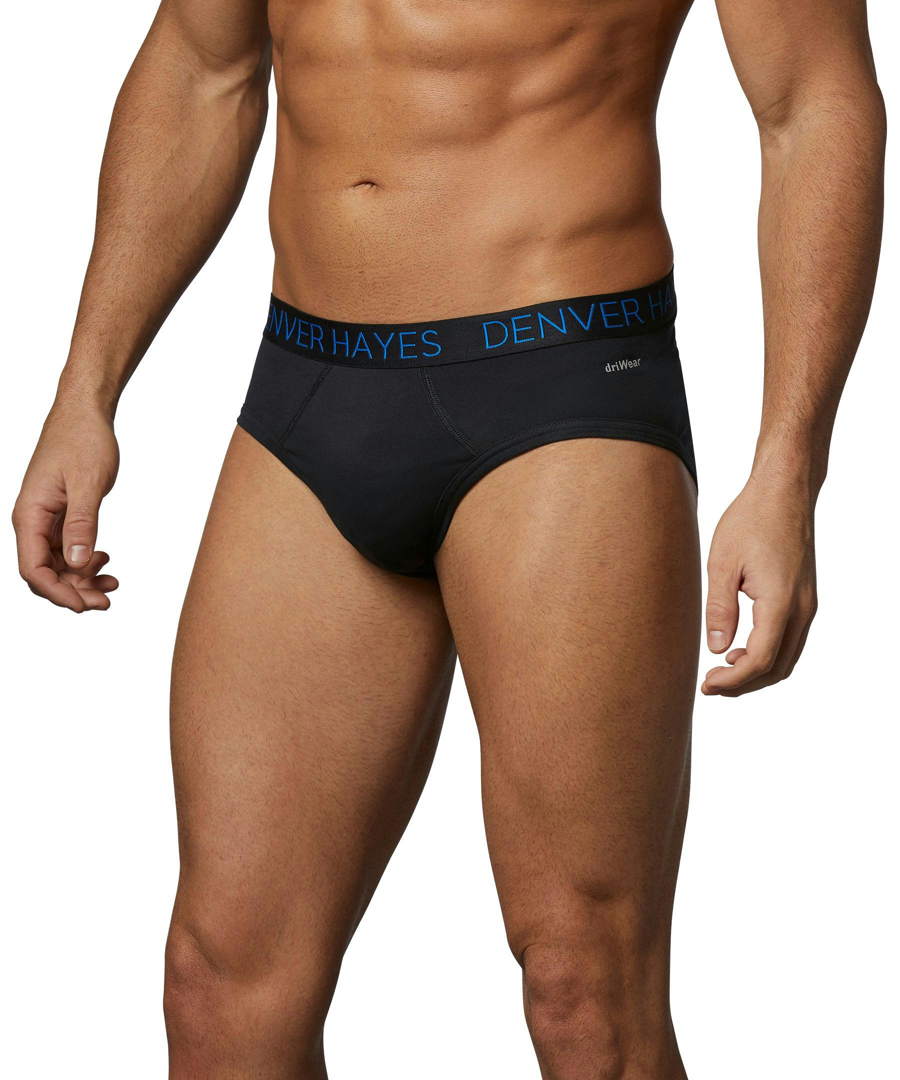 Denver Hayes Men's 2 Pack Driwear Fashion Sport Briefs Underwear