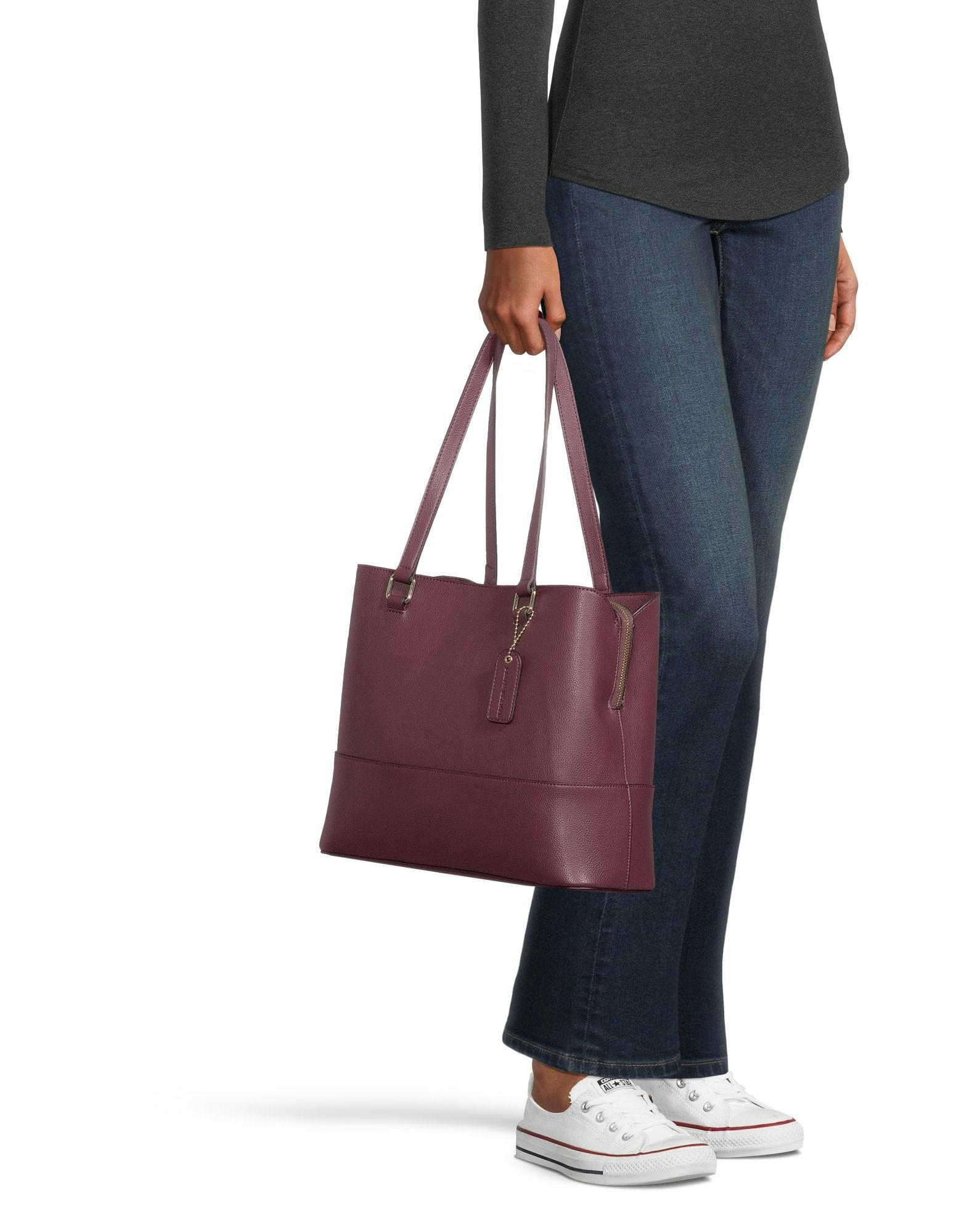 Denver Hayes Women's Triple Compartment Tote Bag