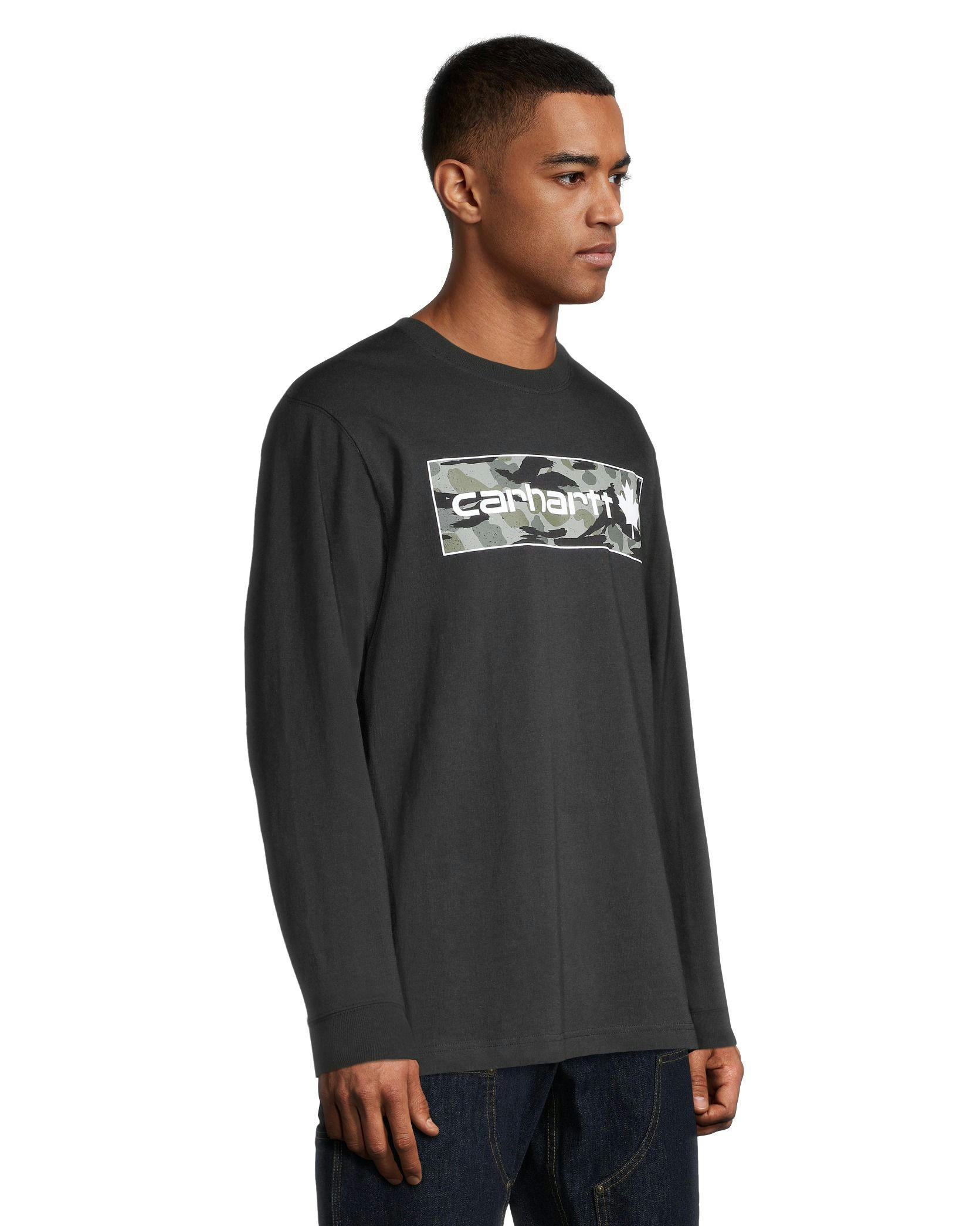 Carhartt Men's Loose Fit Heavyweight Cotton Crewneck Graphic T Shirt