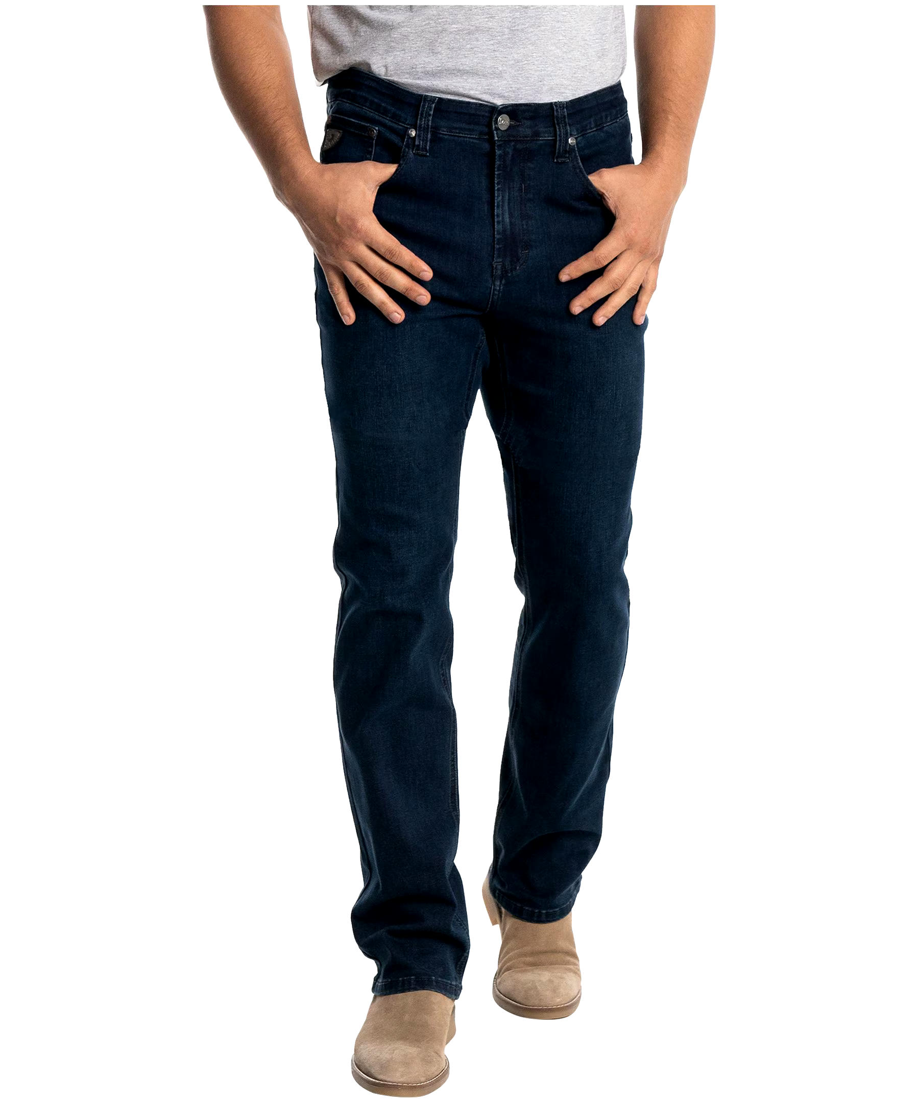 Lois Men's Brad L Handblast Straight Leg Jeans