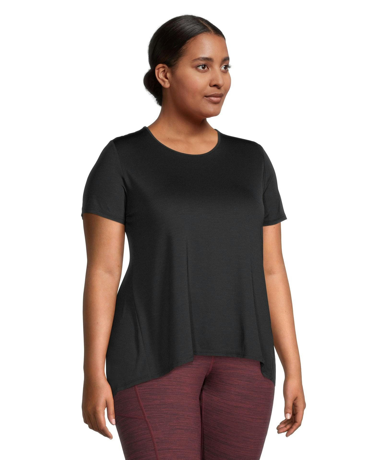 Women's Relaxed Fit Cross Back T Shirt