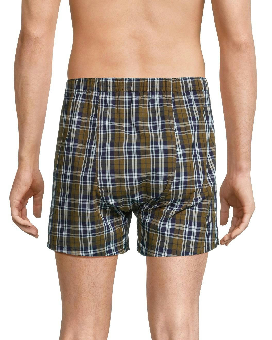 Denver Hayes Men's 2 Pack Woven Boxer