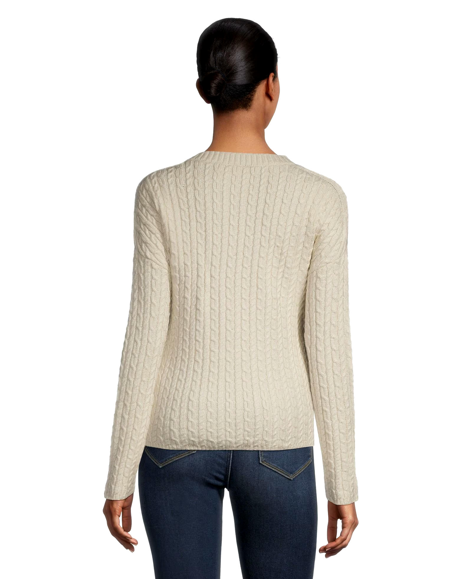 WindRiver Women's Semi Fitted Cozy Rib Knit Pullover