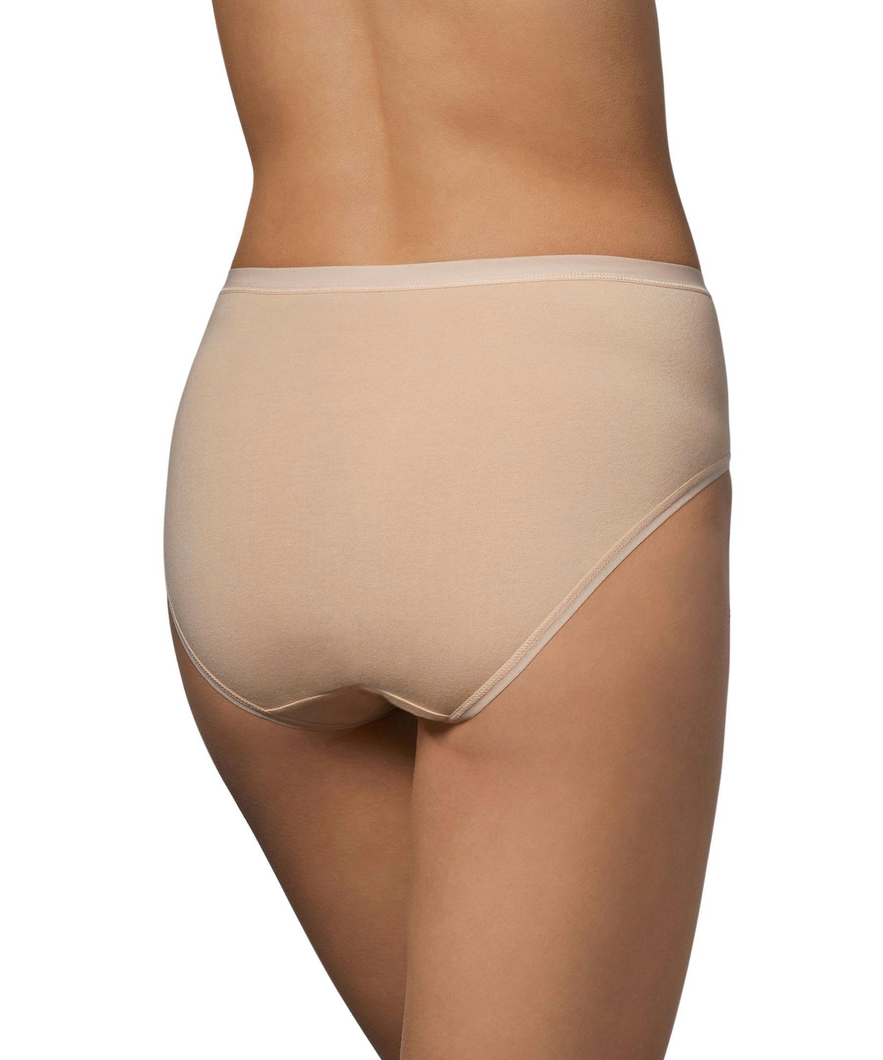 Denver Hayes Women's 2 Pack Perfect Fit Cotton Stretch Hi Cut Panty