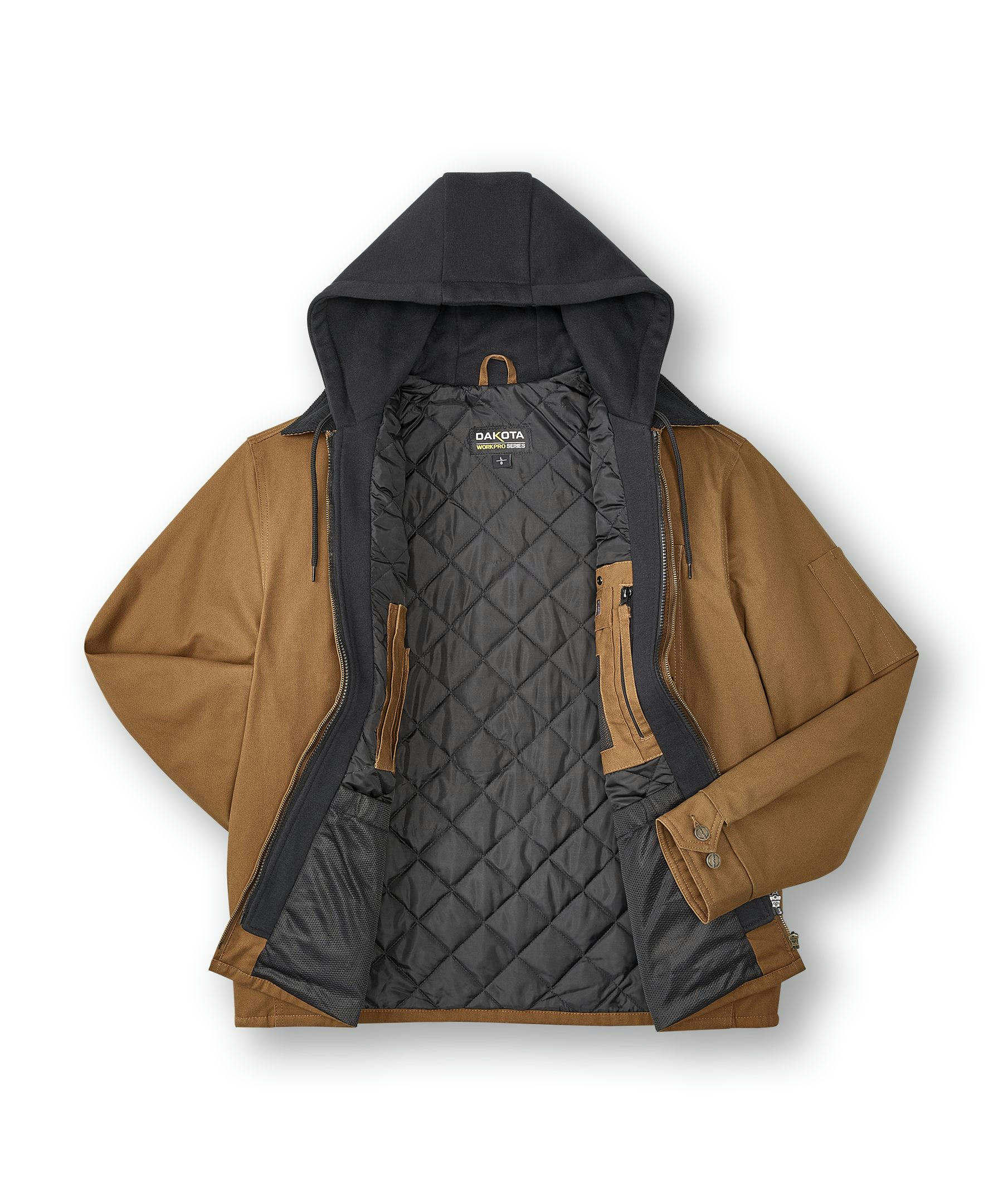 Dakota Men's Stretch Duck T-Max Lined Bomber Jacket