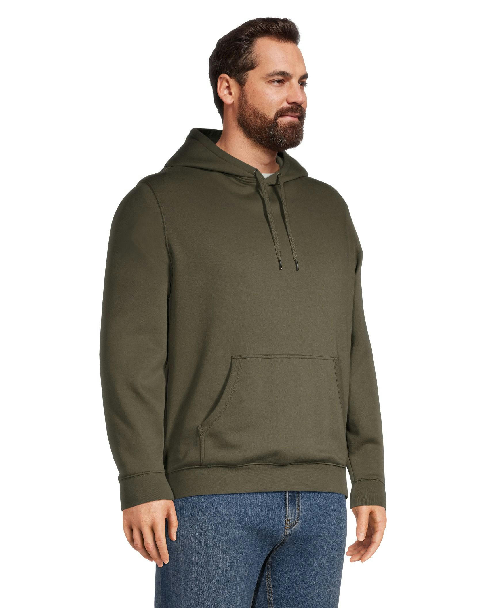 Denver Hayes Men's Fleece Popover Hoodie