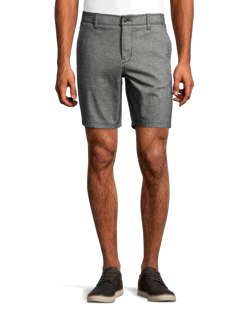 Denver Hayes Men's Mid Rise Stretch 8 Inch Shorts