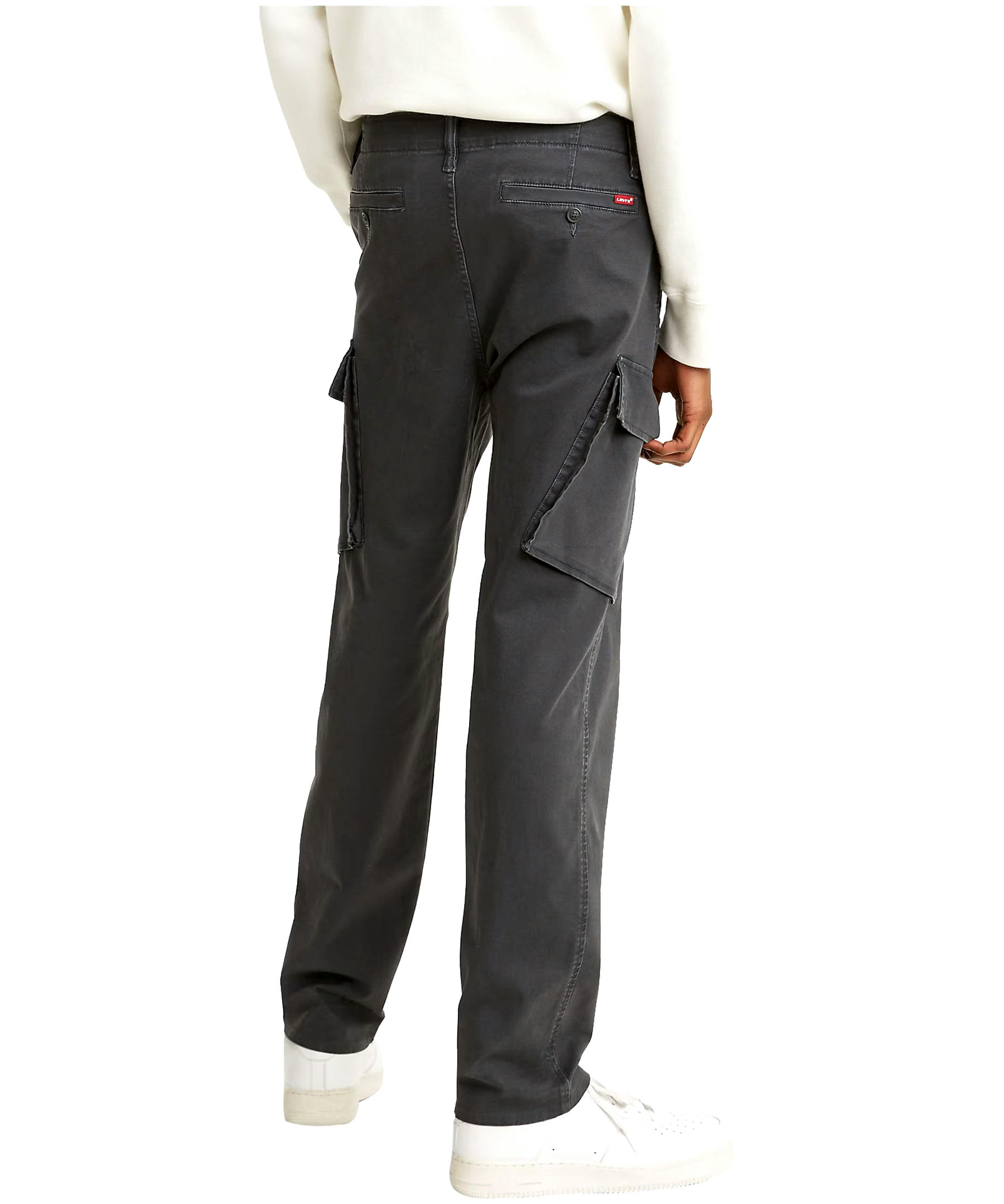 Levi's Men's XX Chino Taper Low Rise Stretch Twill Cargo Pants - Black