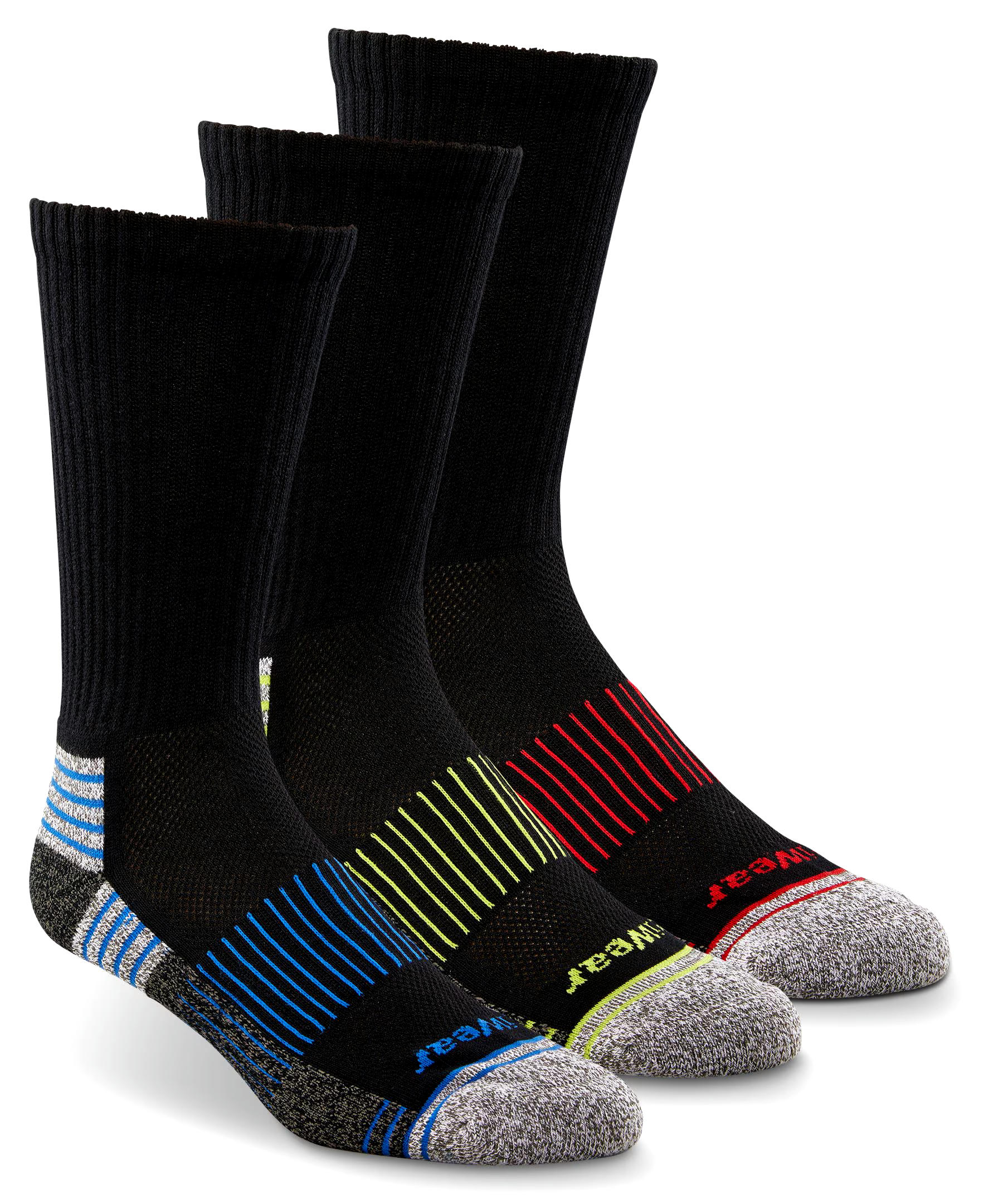 Matrix Men's Driwear 3-Pack Crew Sport Socks